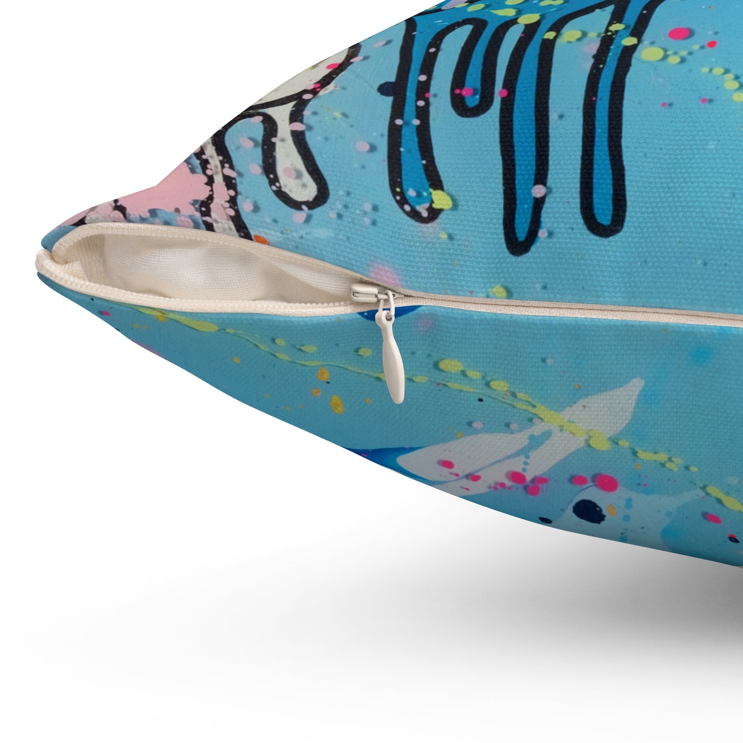 RAINING COWS "Chilli Chill" Square Pillow