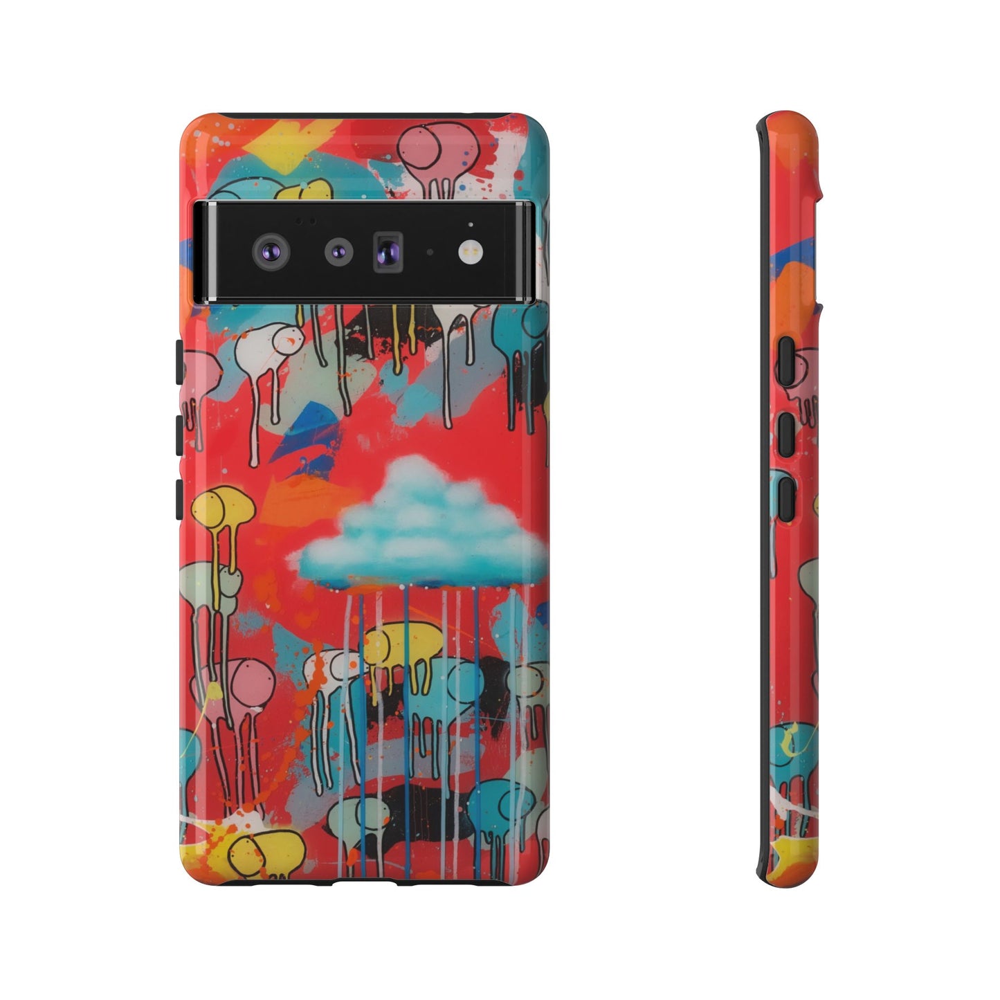 RAINING COWS "Rainbow After the Storm" Phone Case