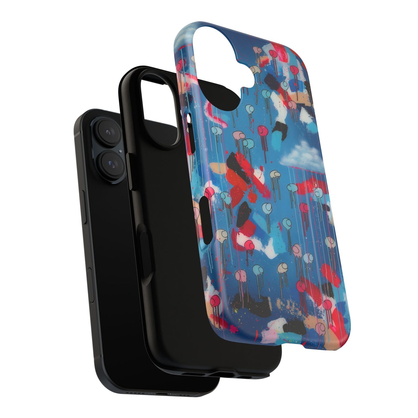 RAINING COWS "Magenta's Stream" Phone Case