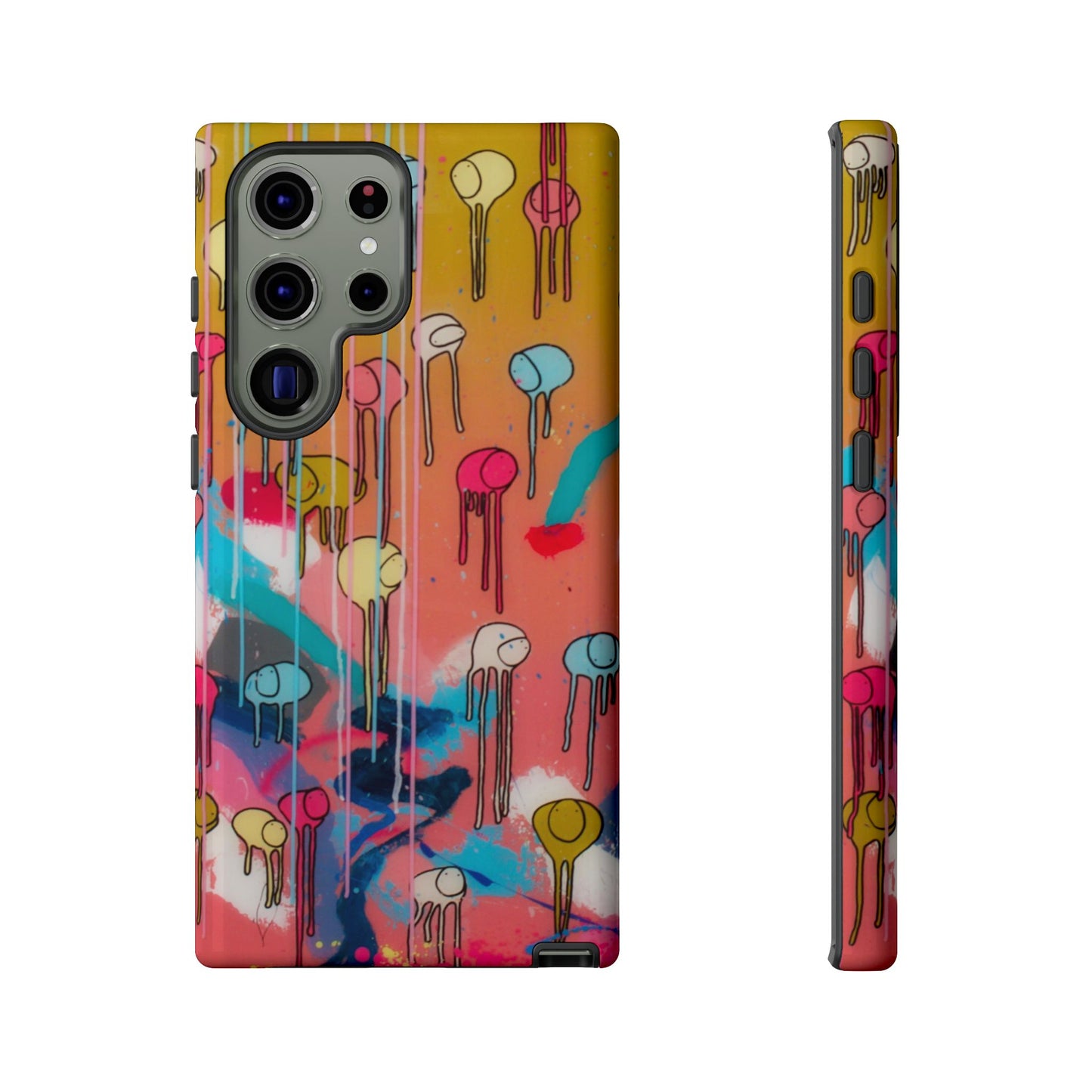 RAINING COWS "Bubble Gum Sun" Phone Case