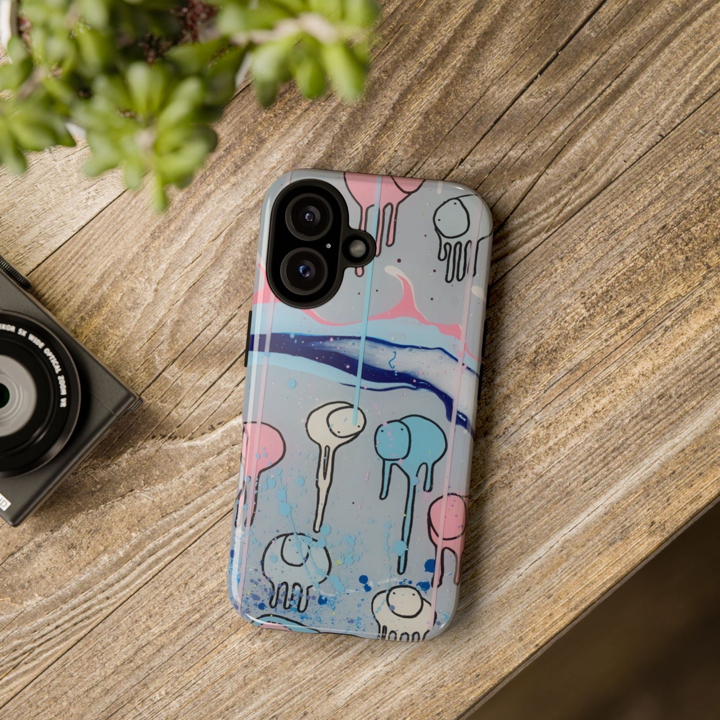RAINING COWS "Silver Surfer" Phone Case