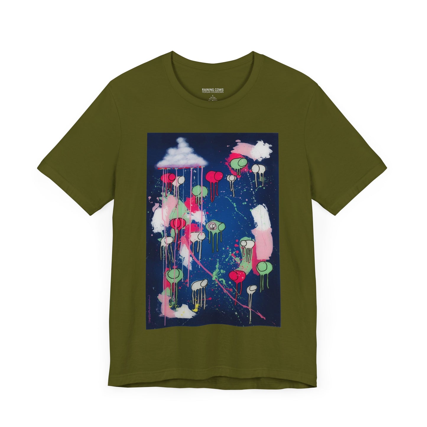 RAINING COWS "The Night Rose Thunder" T-Shirt