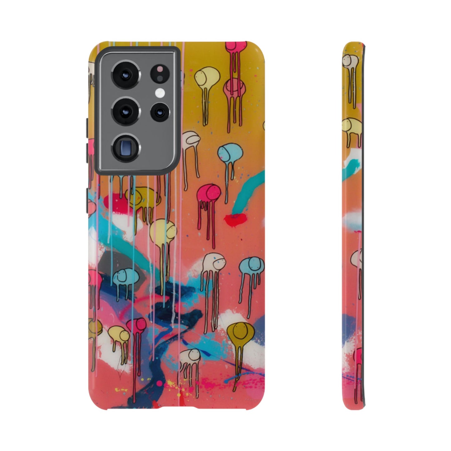 RAINING COWS "Bubble Gum Sun" Phone Case