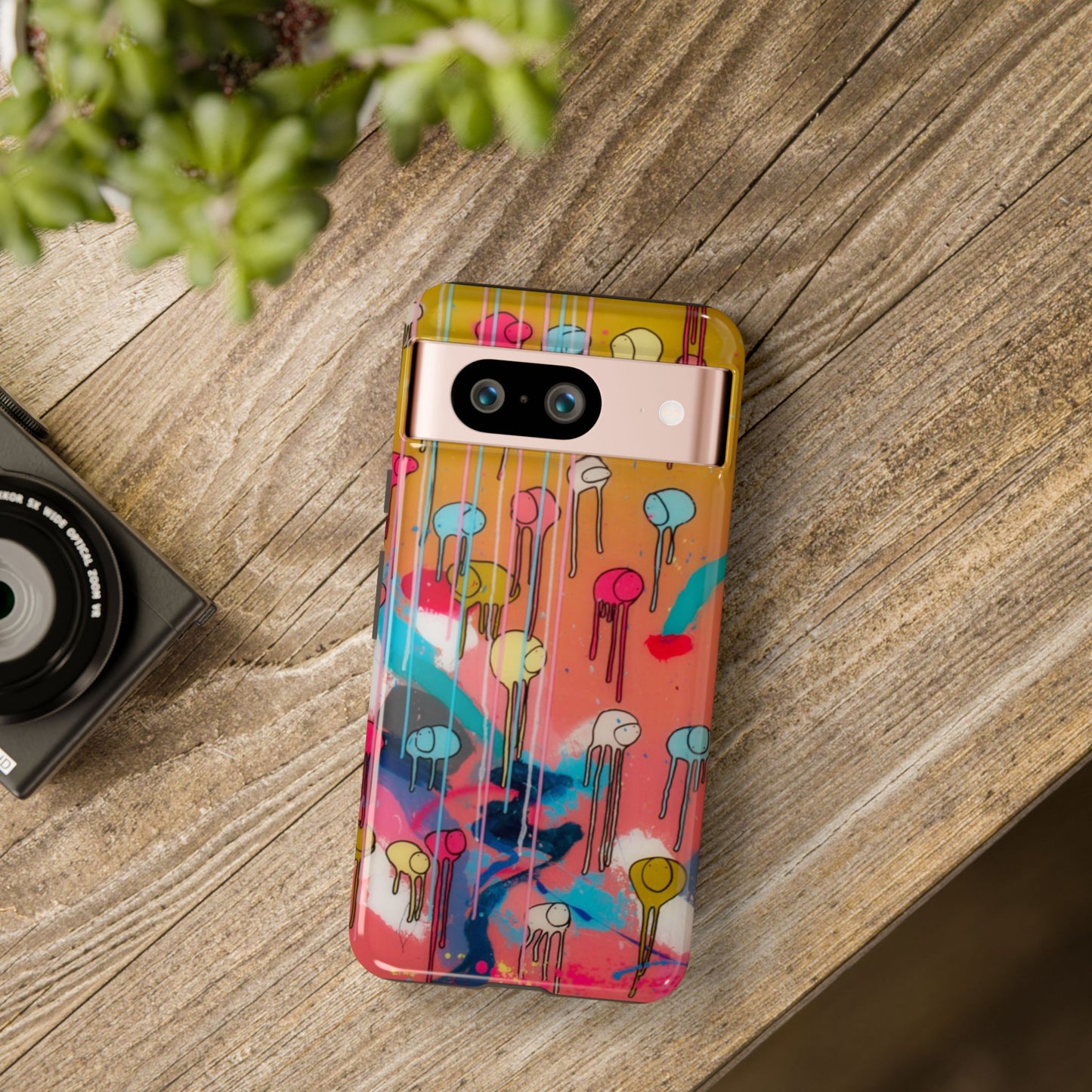 RAINING COWS "Bubble Gum Sun" Phone Case
