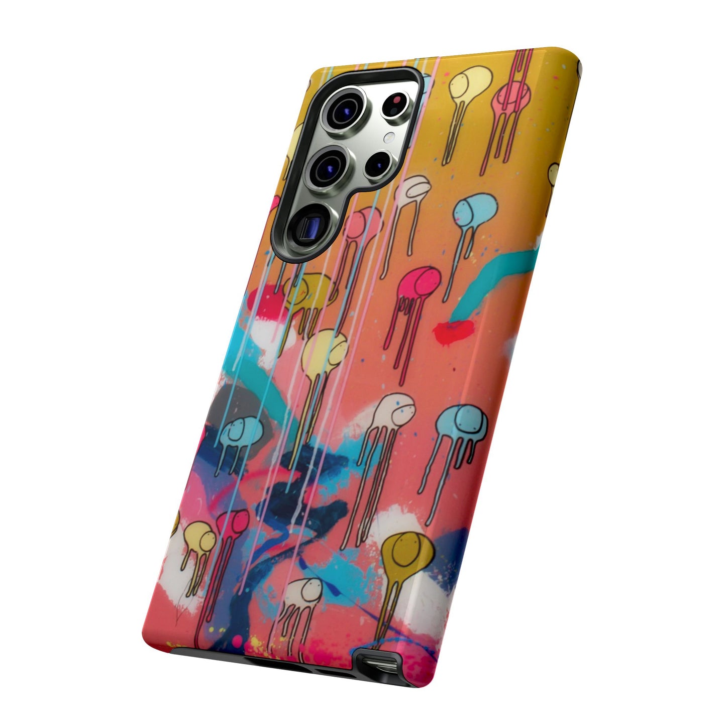 RAINING COWS "Bubble Gum Sun" Phone Case