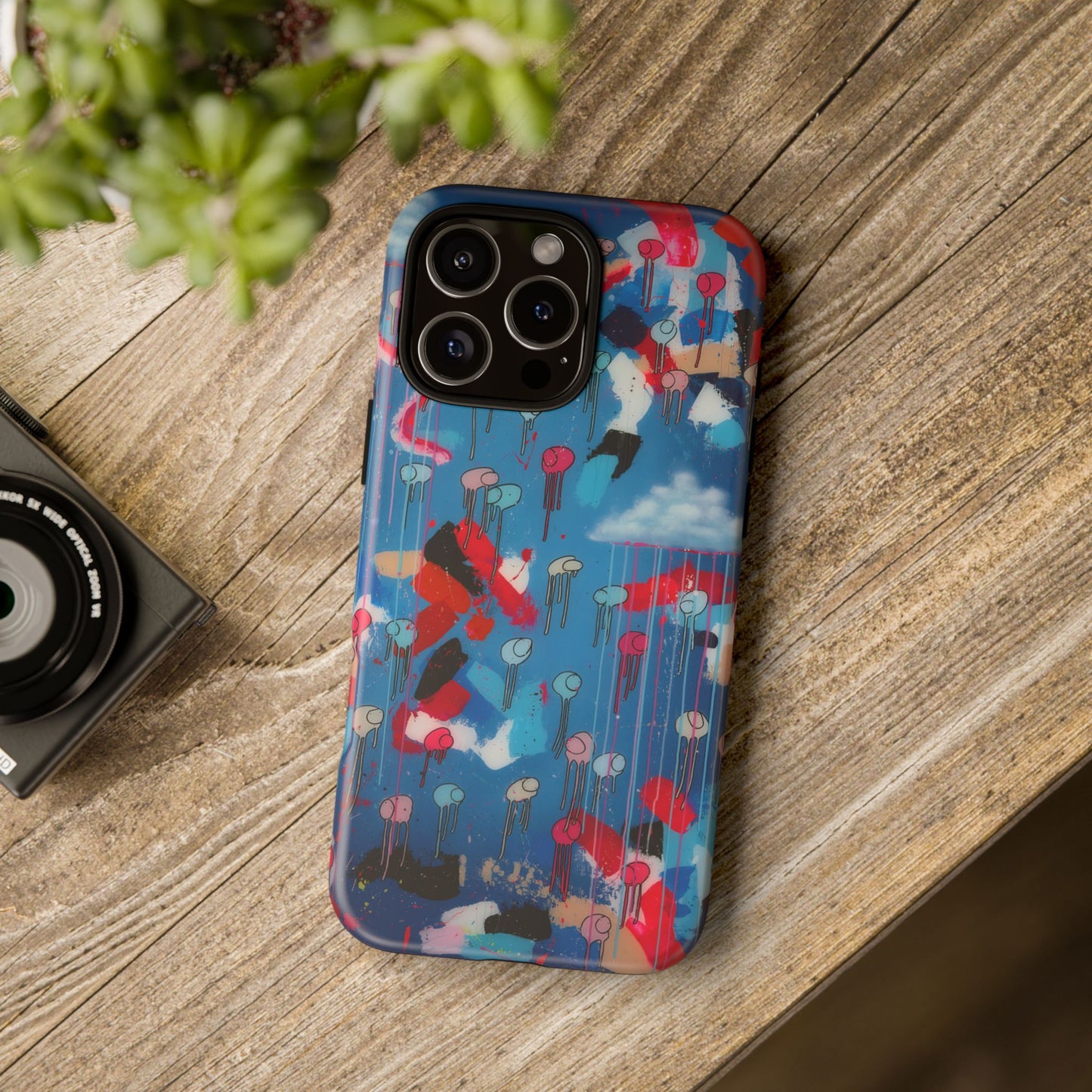 RAINING COWS "Magenta's Stream" Phone Case