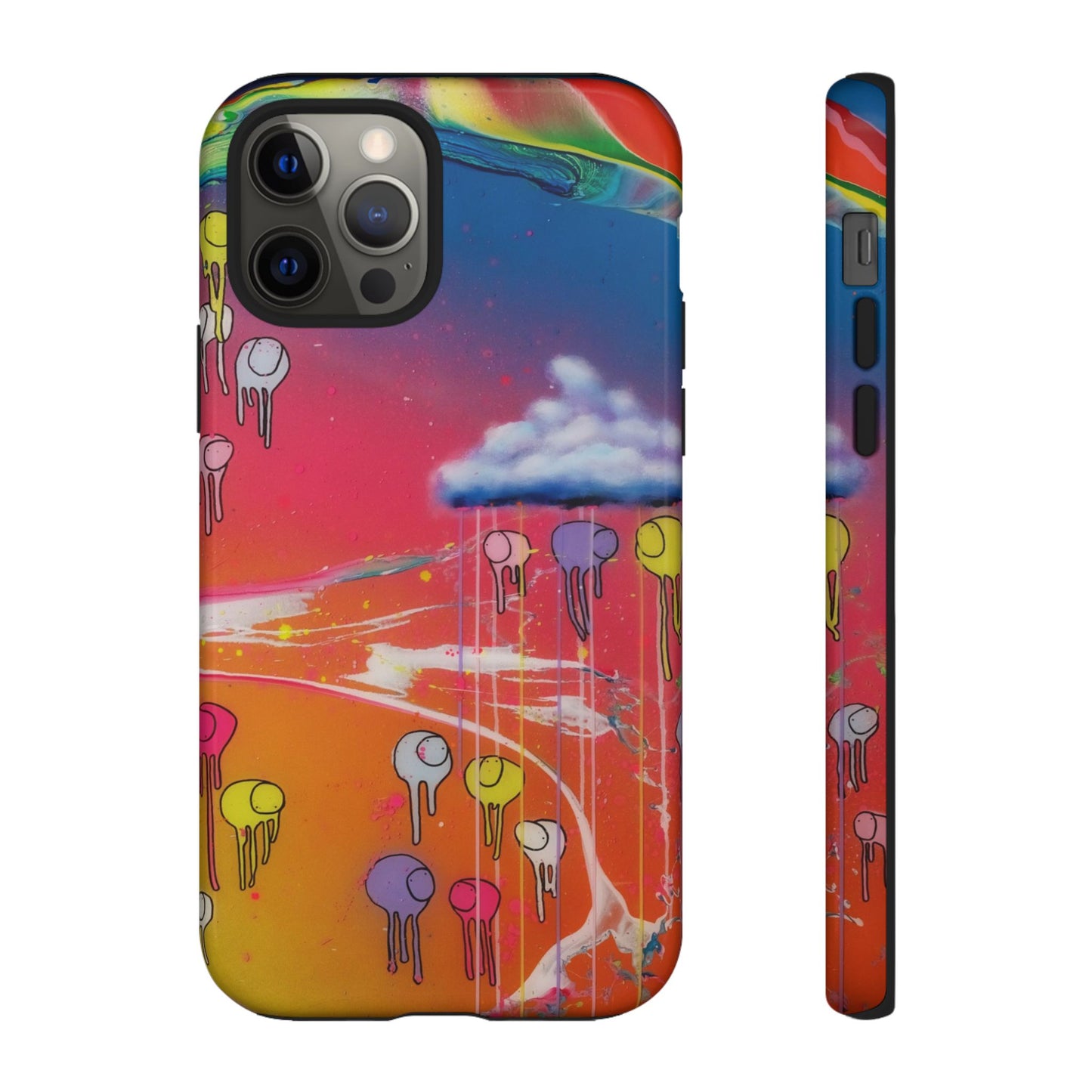 RAINING COWS "Twisted Spectrum" Phone Case