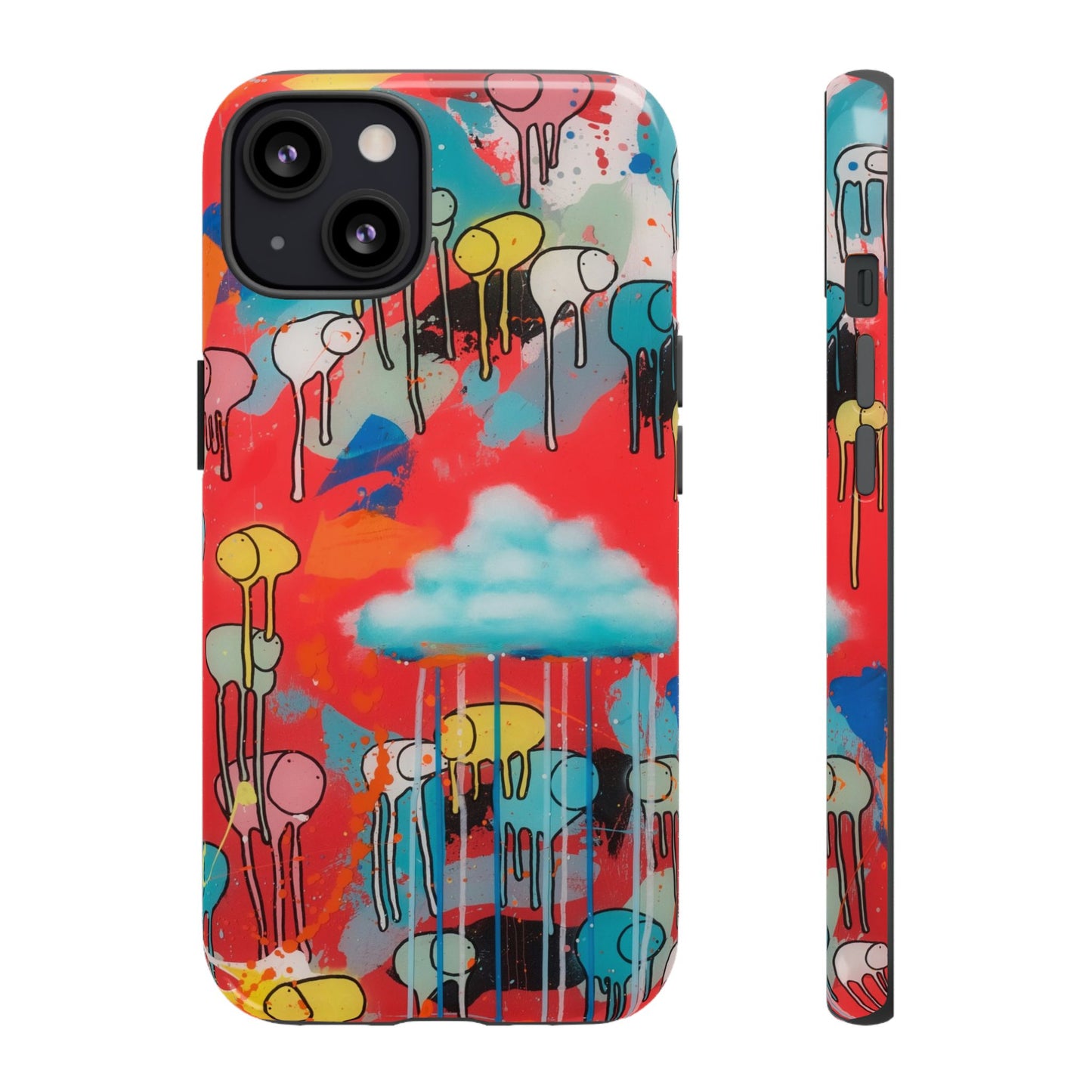 RAINING COWS "Rainbow After the Storm" Phone Case