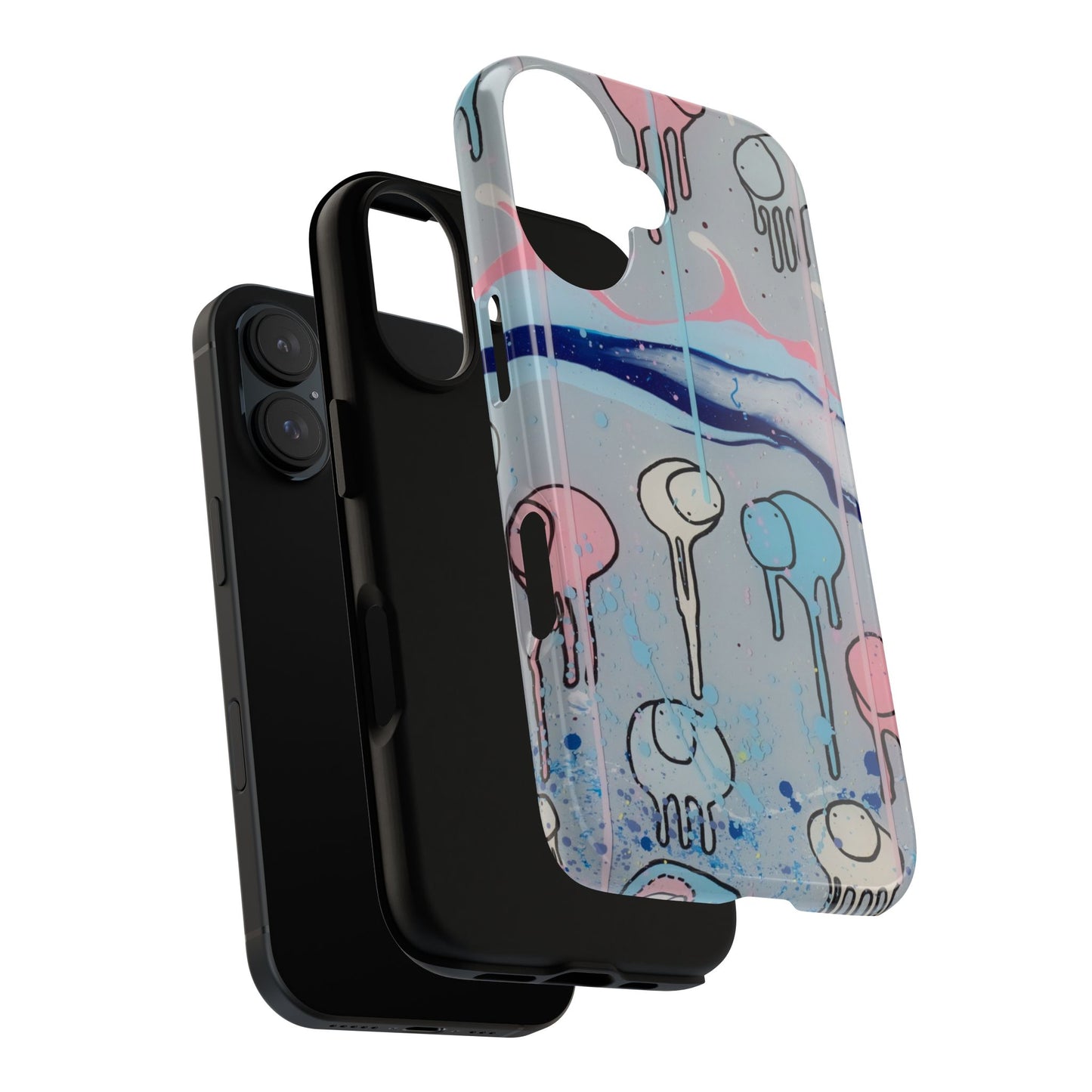 RAINING COWS "Silver Surfer" Phone Case