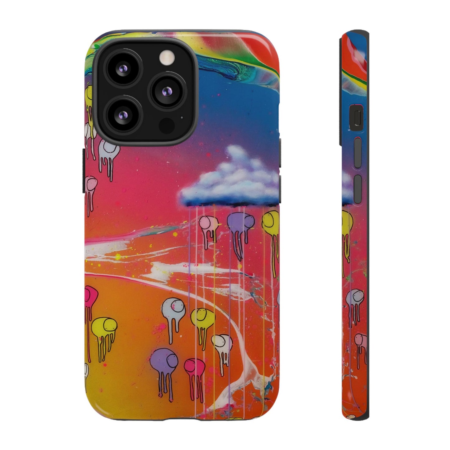 RAINING COWS "Twisted Spectrum" Phone Case