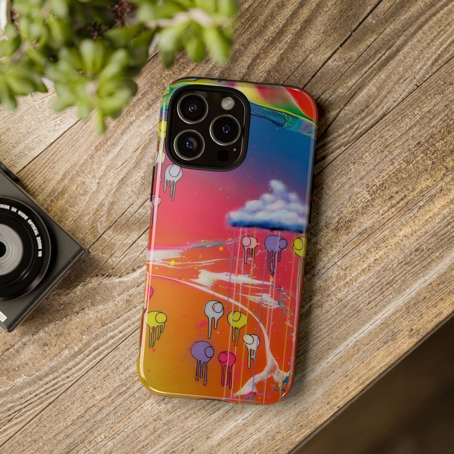 RAINING COWS "Twisted Spectrum" Phone Case