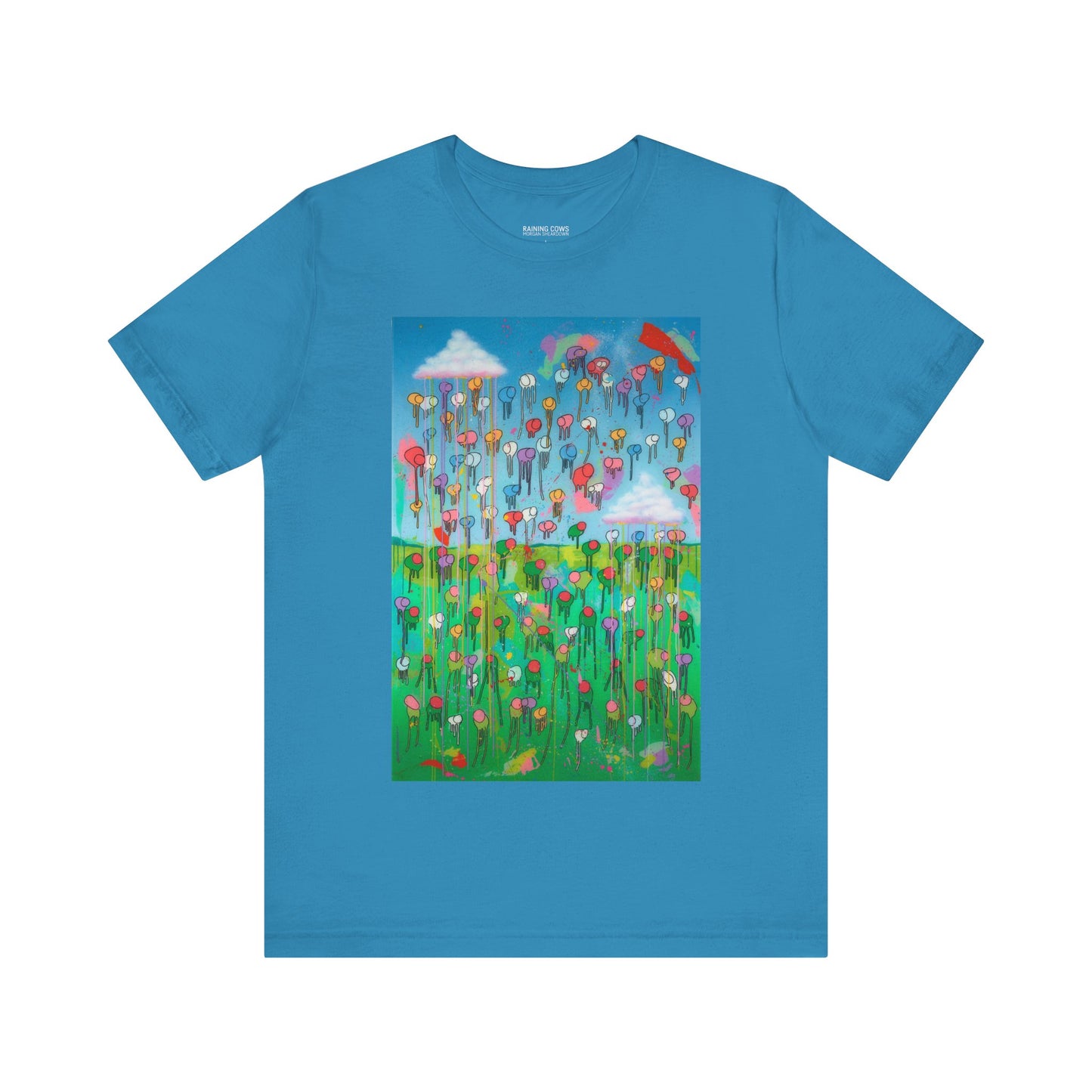 RAINING COWS "A Rose After the Storm" T-Shirt