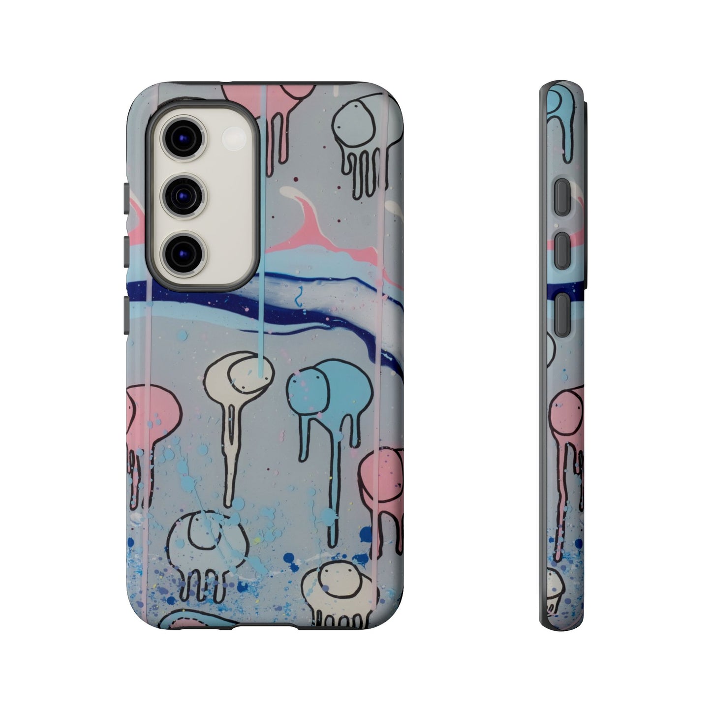 RAINING COWS "Silver Surfer" Phone Case