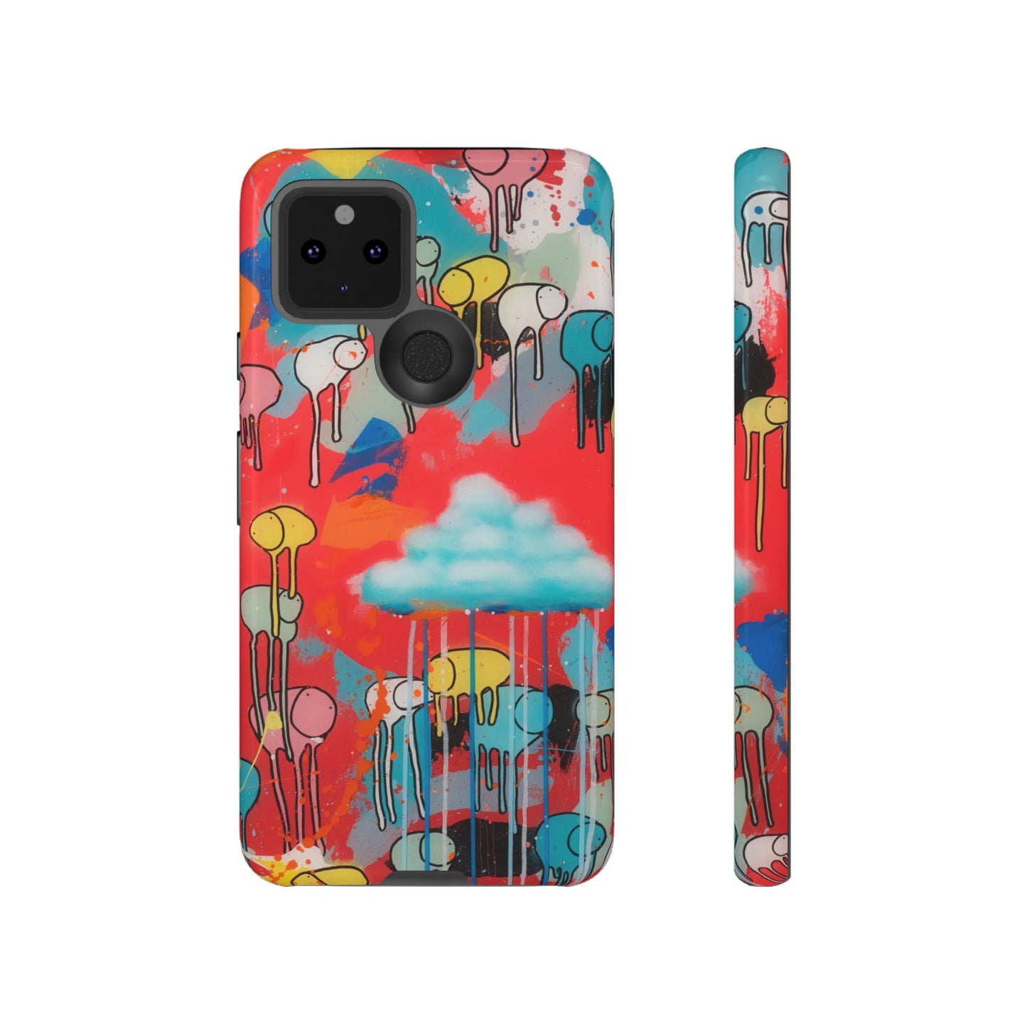 RAINING COWS "Rainbow After the Storm" Phone Case