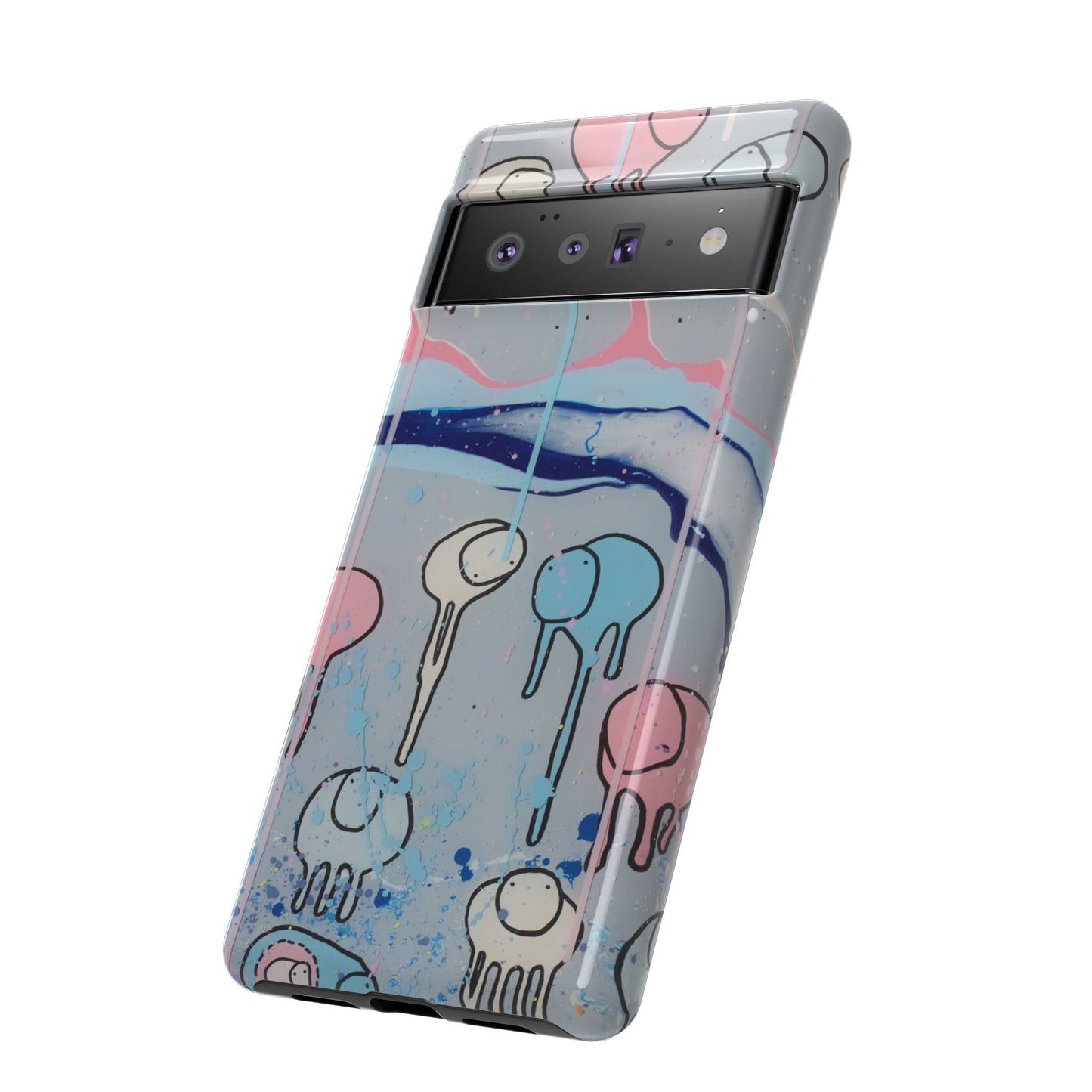 RAINING COWS "Silver Surfer" Phone Case