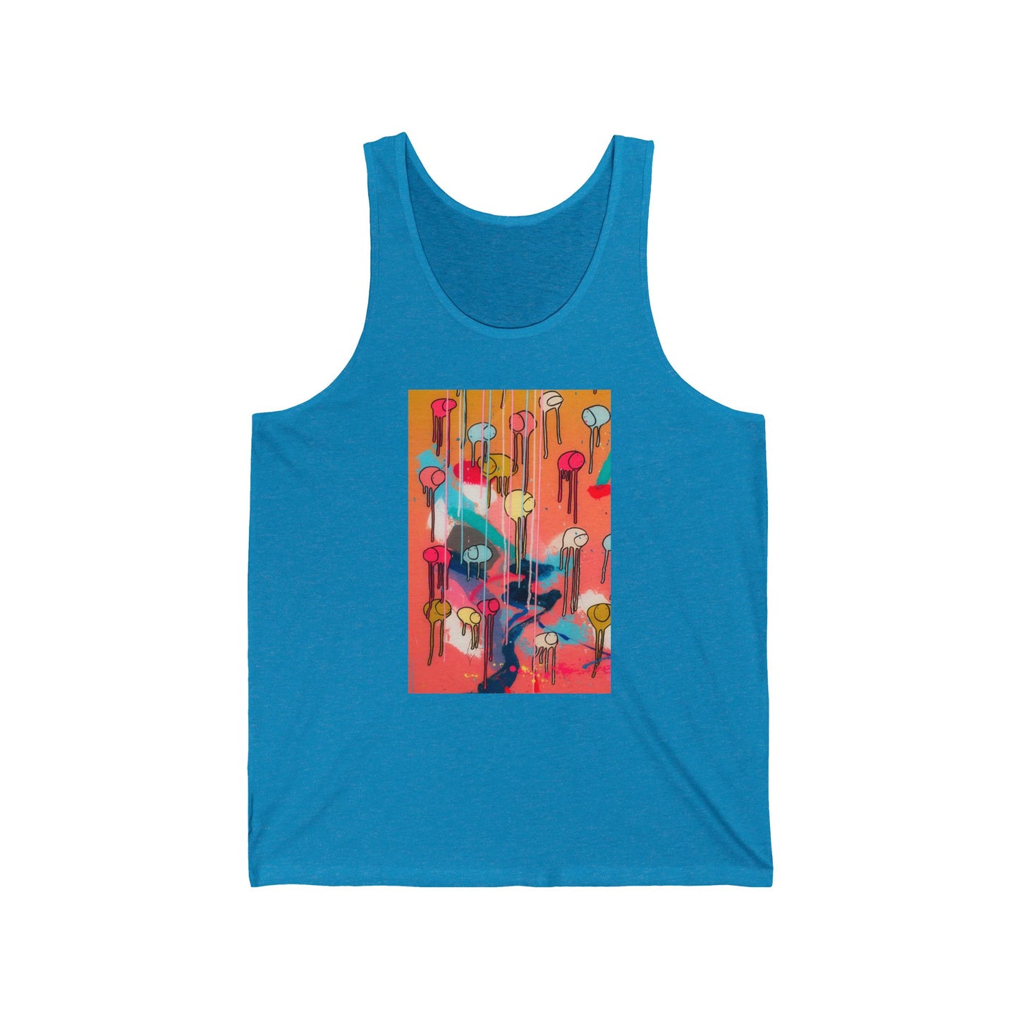 RAINING COWS "Bubble Gum Sun" Tank Top