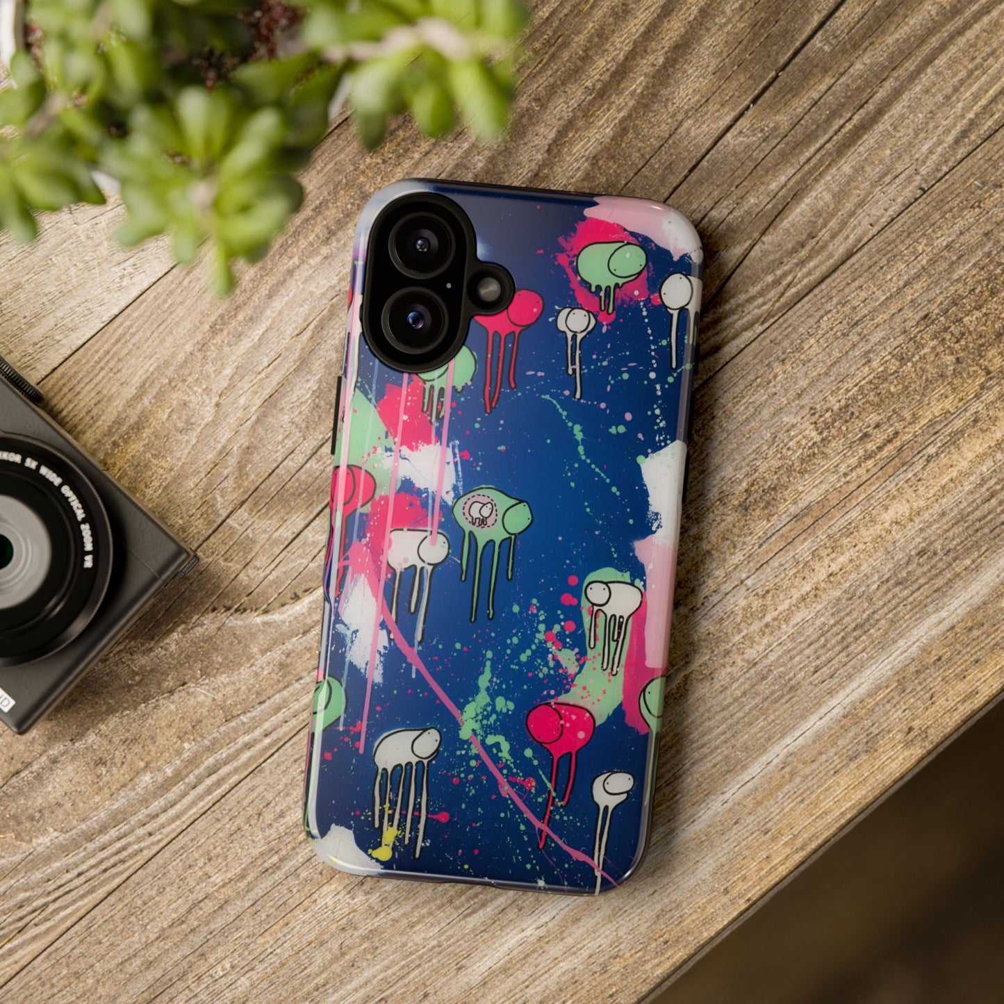 RAINING COWS "The Night Rose Thunder" Phone Case
