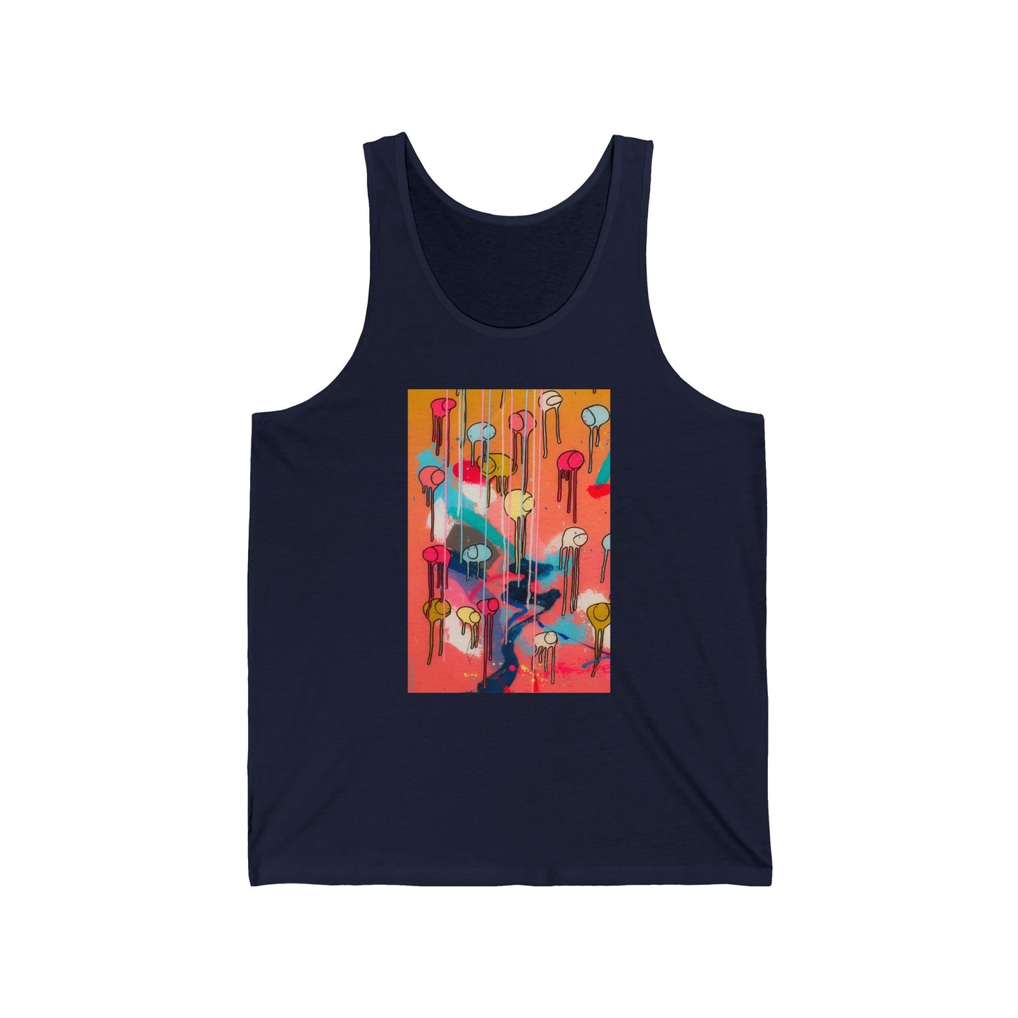 RAINING COWS "Bubble Gum Sun" Tank Top