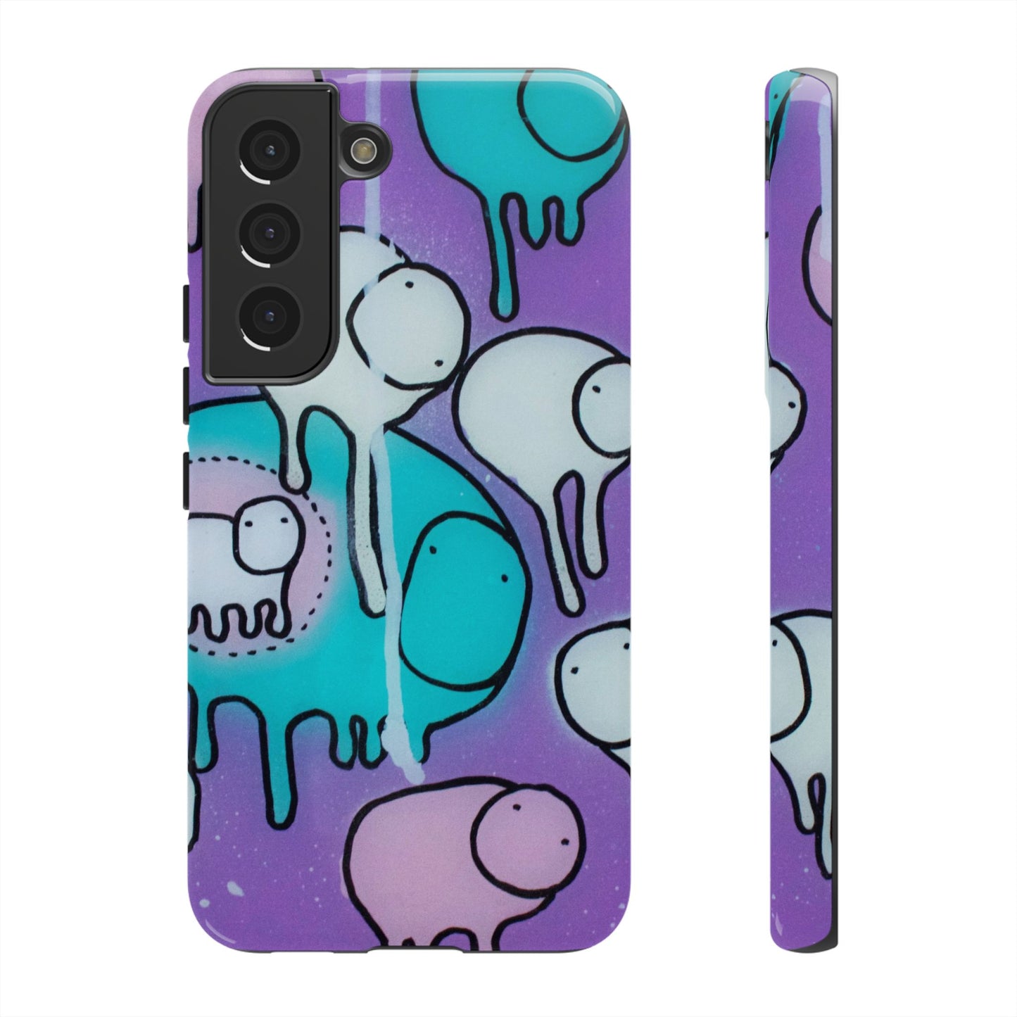 RAINING COWS "Yellow Interference" Phone Case
