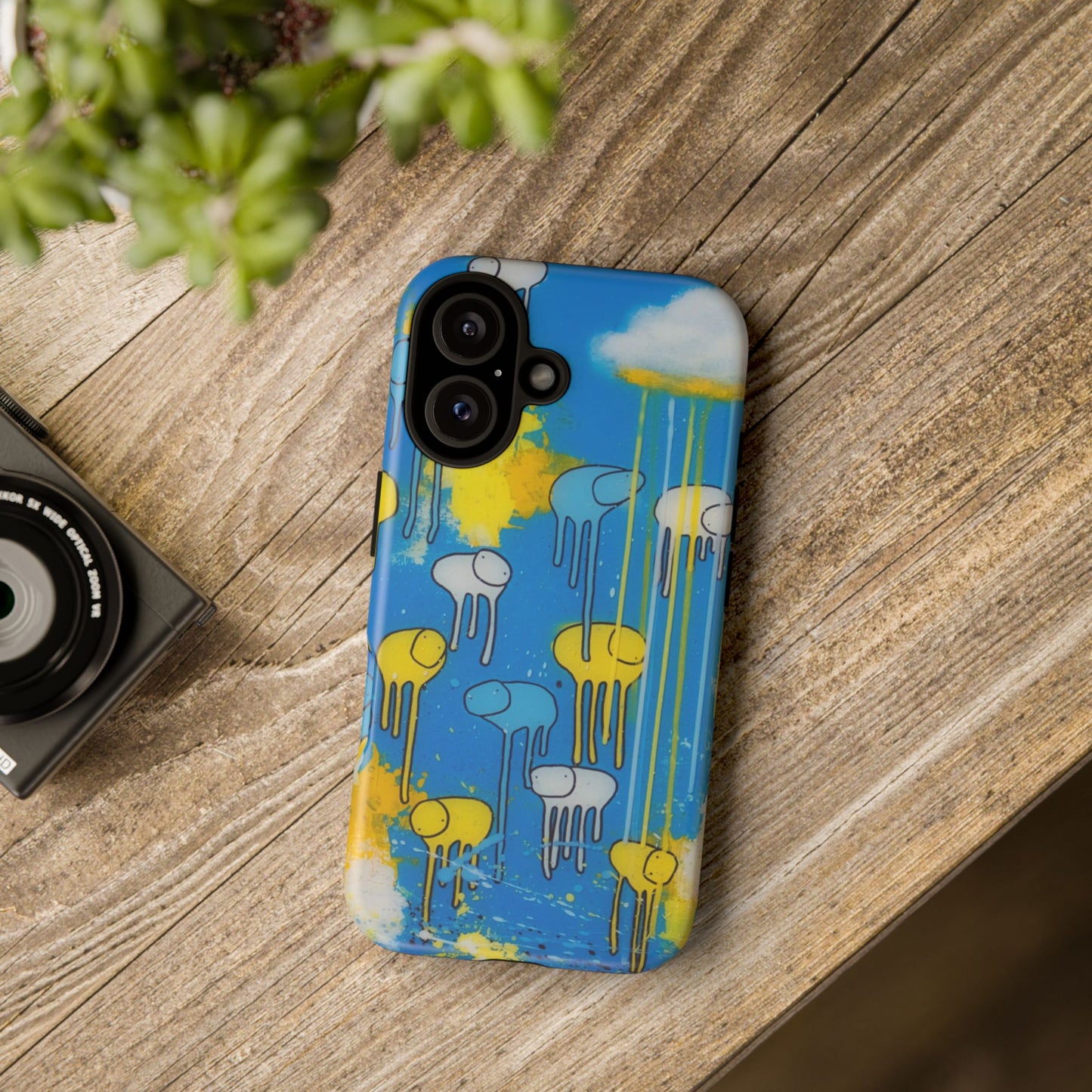 RAINING COWS "I Sea Blue" Phone Case