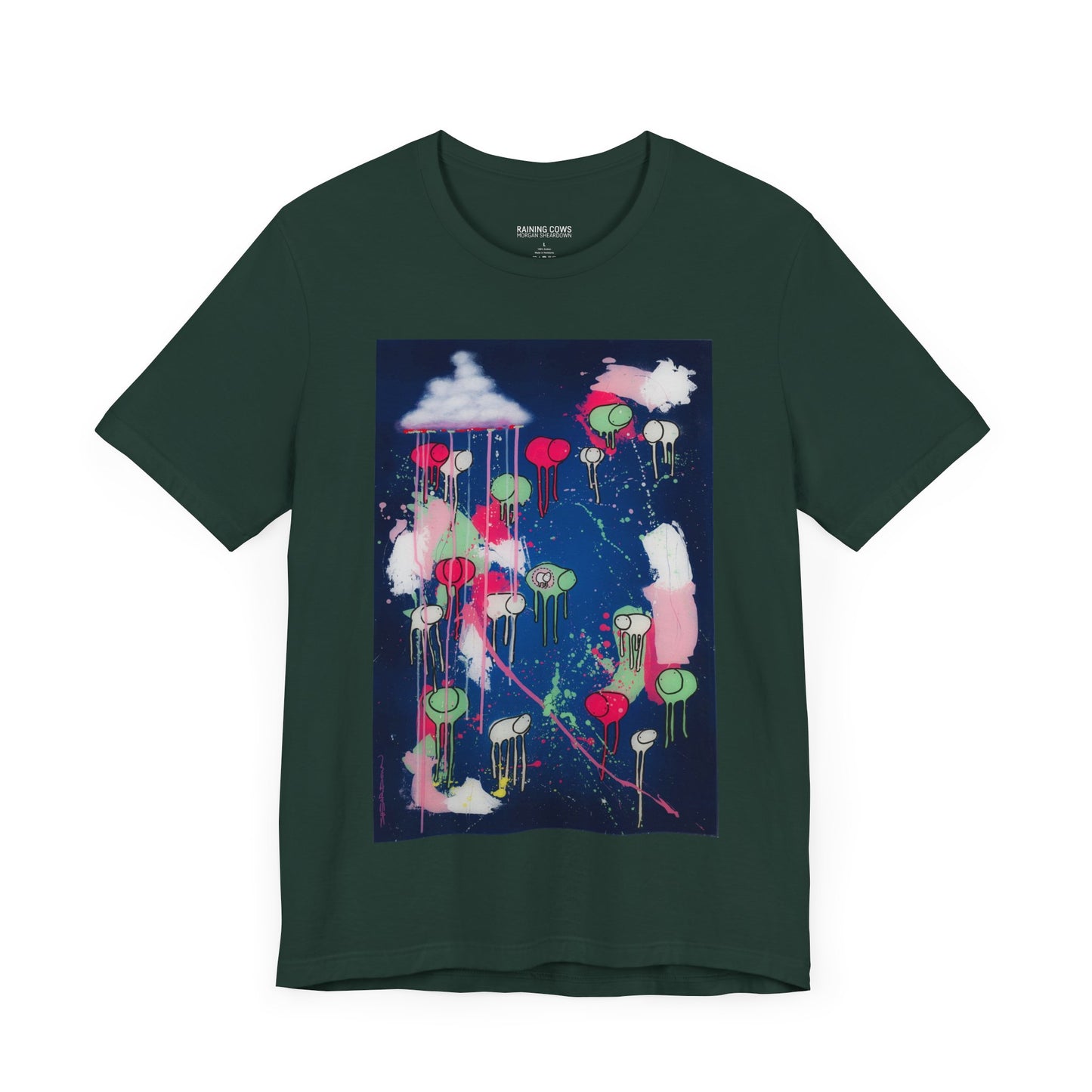RAINING COWS "The Night Rose Thunder" T-Shirt