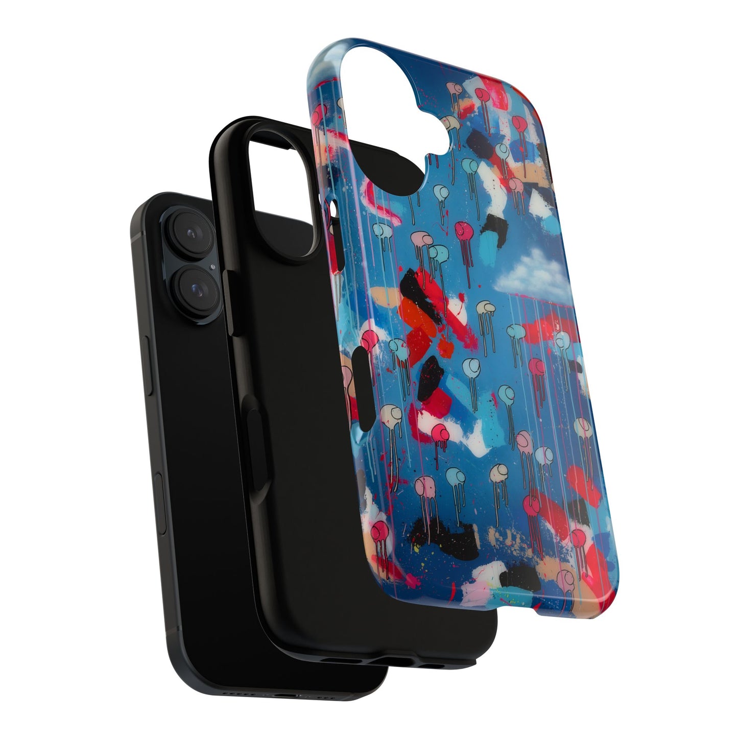 RAINING COWS "Magenta's Stream" Phone Case