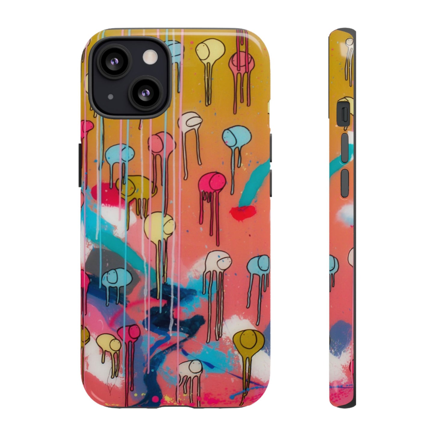 RAINING COWS "Bubble Gum Sun" Phone Case