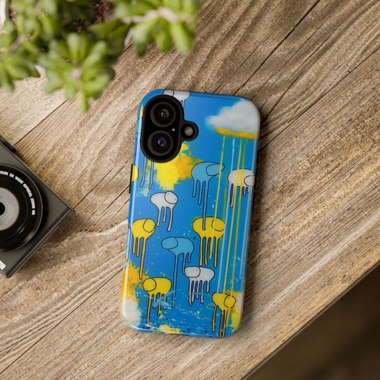 RAINING COWS "I Sea Blue" Phone Case