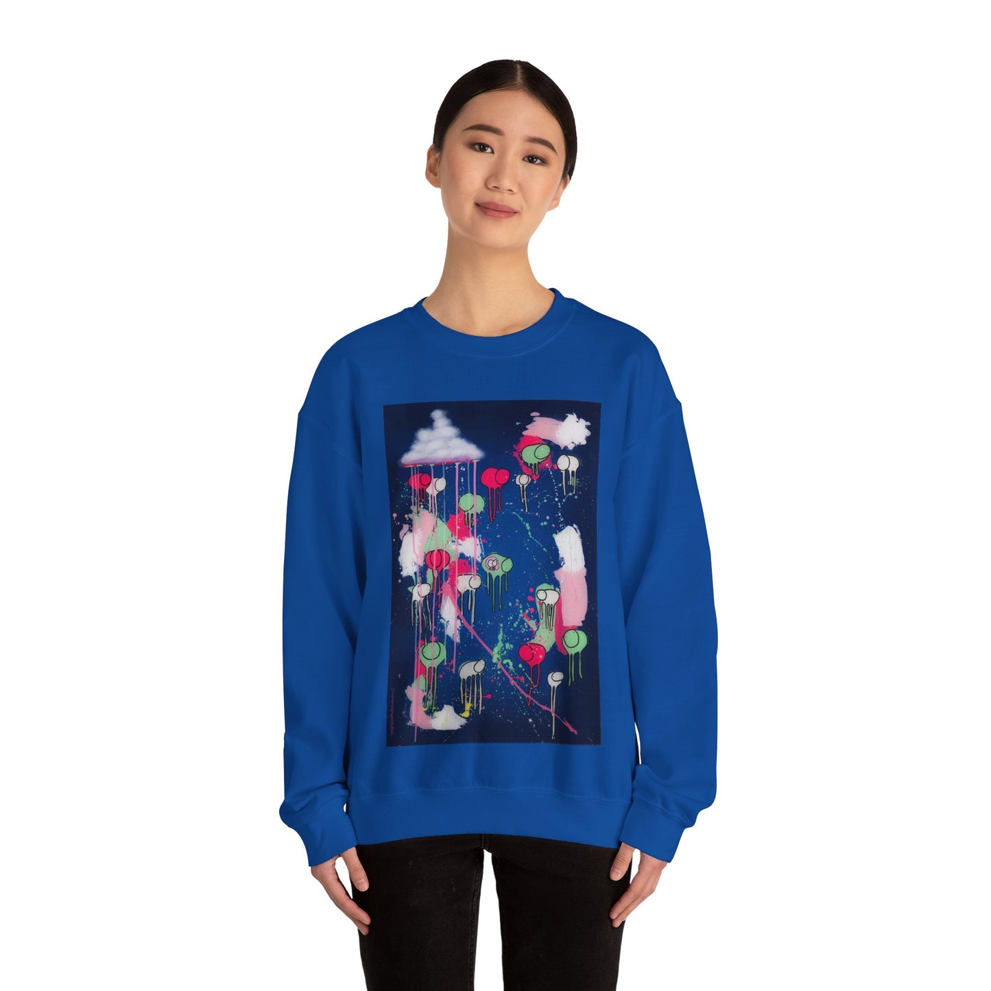 RAINING COWS "The Night Rose Thunder" Sweatshirt
