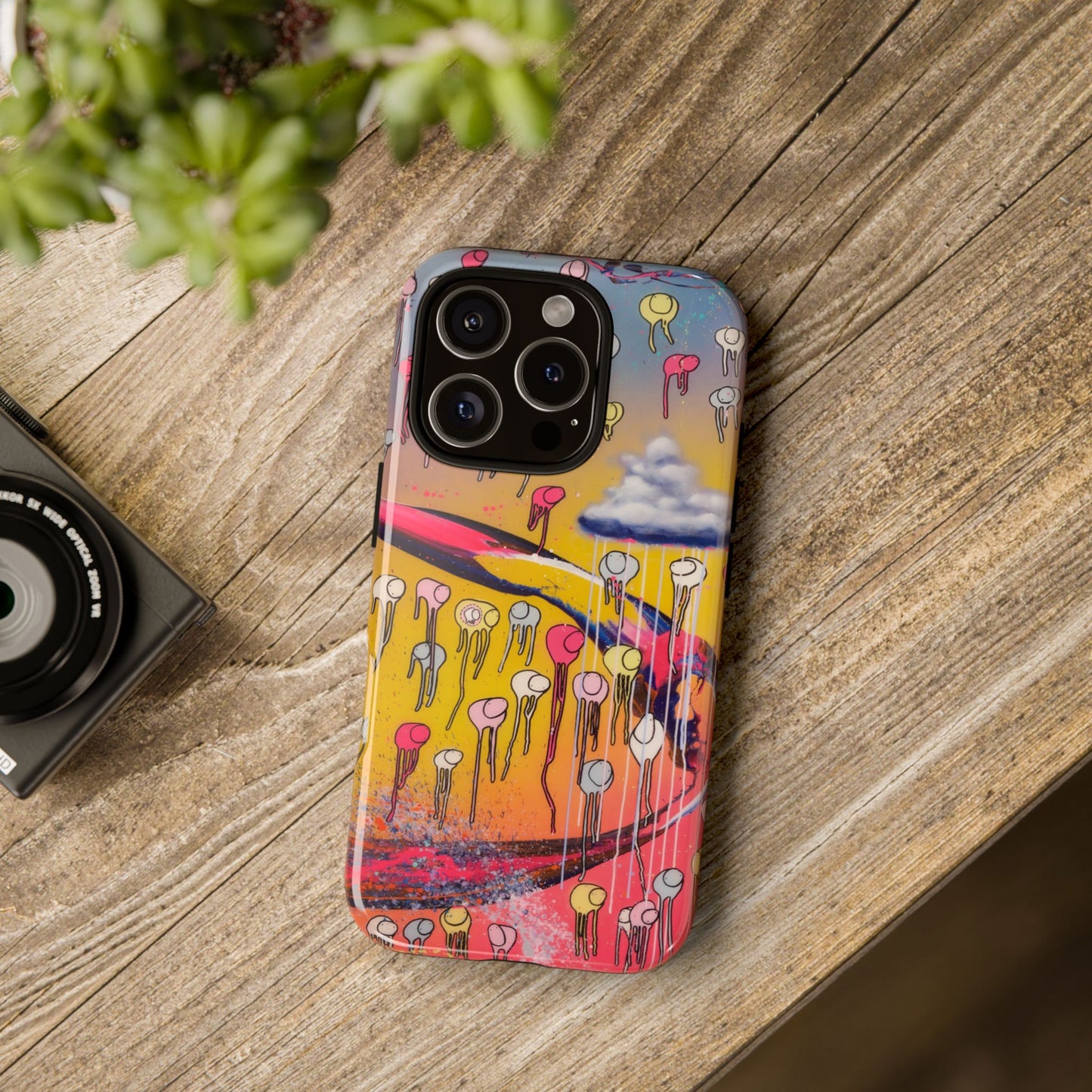 RAINING COWS "Midnight Sax" Phone Case