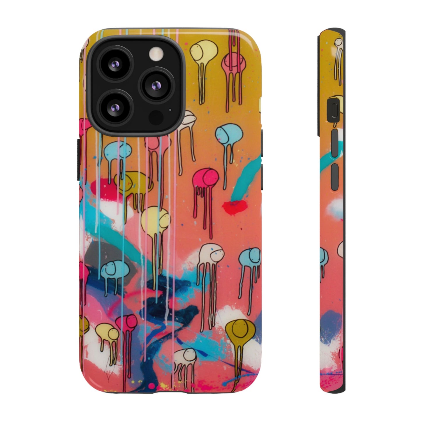 RAINING COWS "Bubble Gum Sun" Phone Case