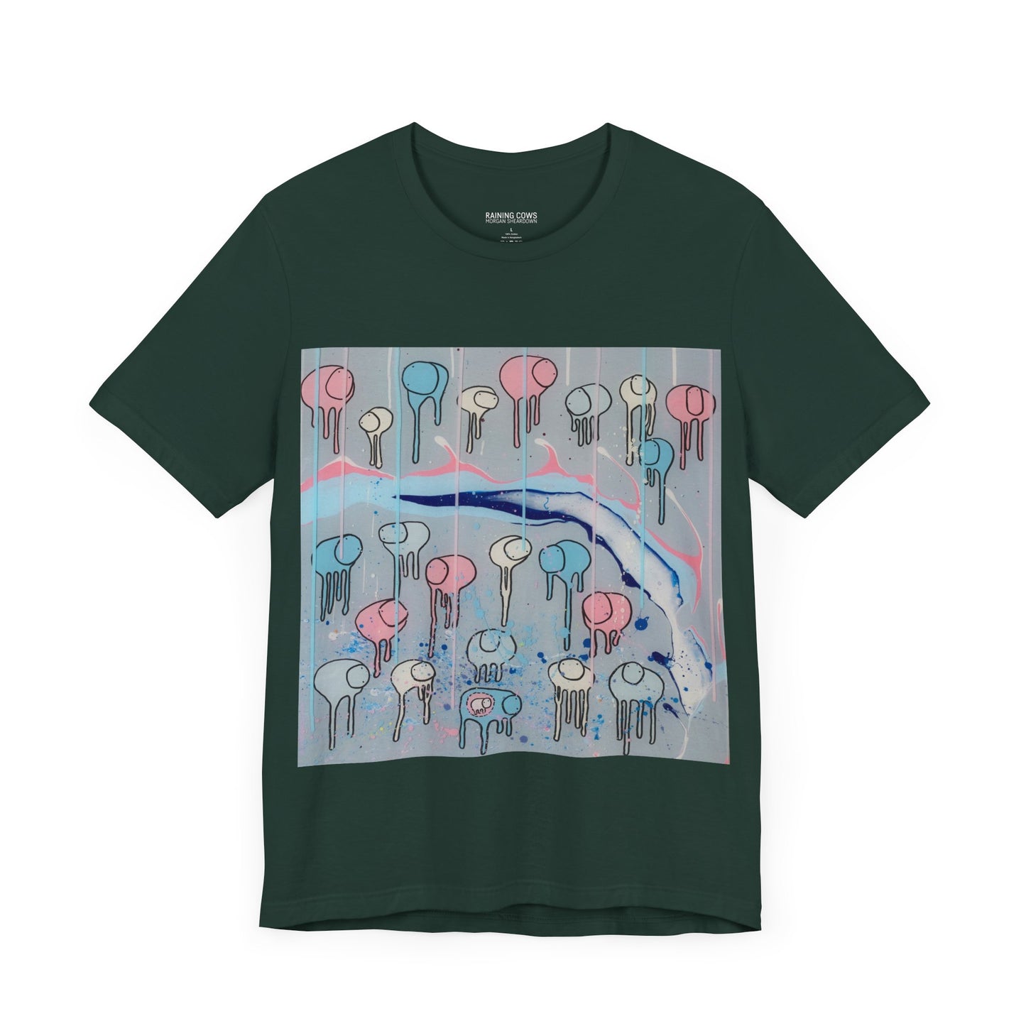 RAINING COWS "Silver Surfer" T-Shirt