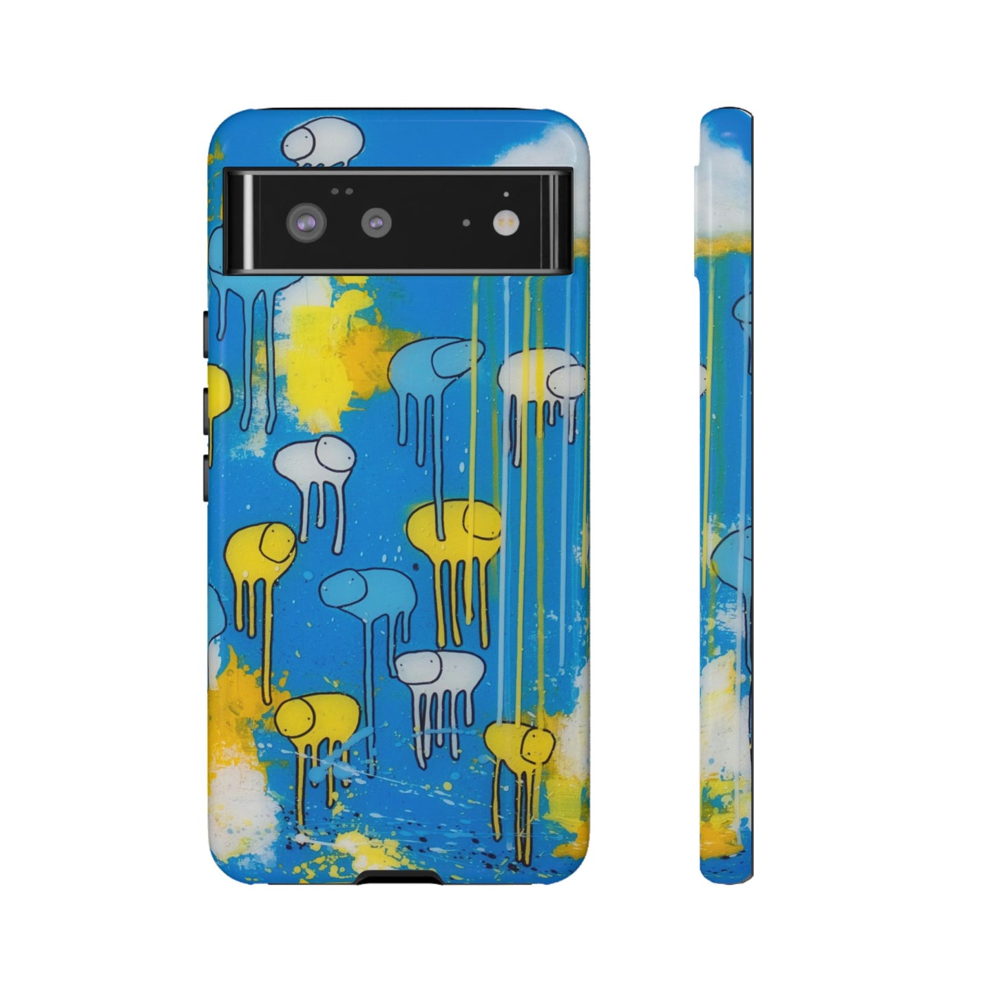 RAINING COWS "I Sea Blue" Phone Case