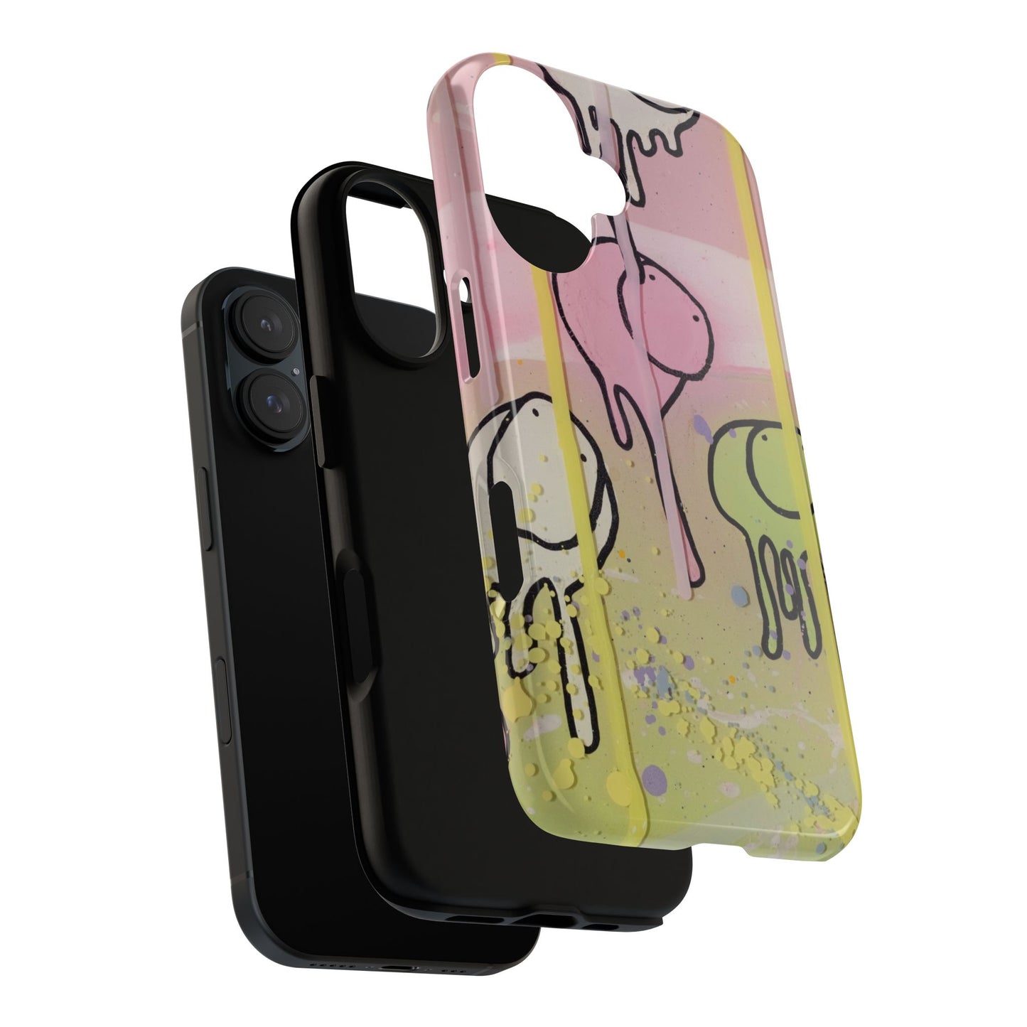 RAINING COWS "Camouflage Lightning" Phone Case