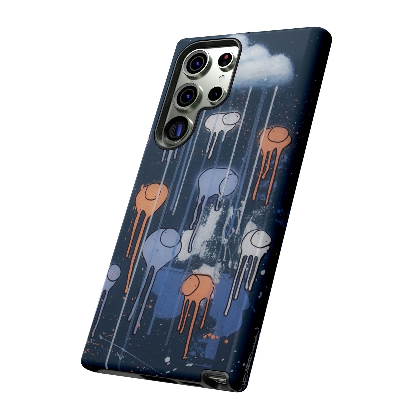 RAINING COWS "Midnight Symphony" Phone Case