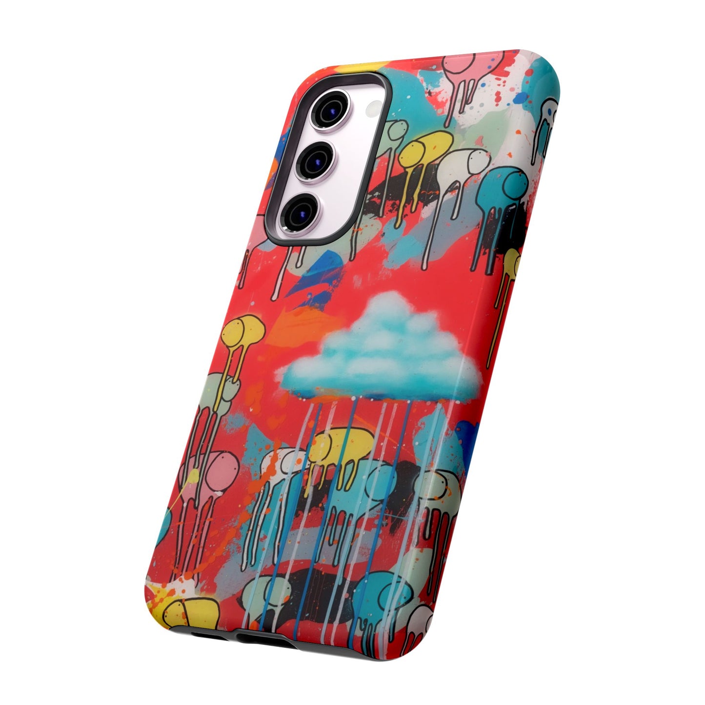 RAINING COWS "Rainbow After the Storm" Phone Case