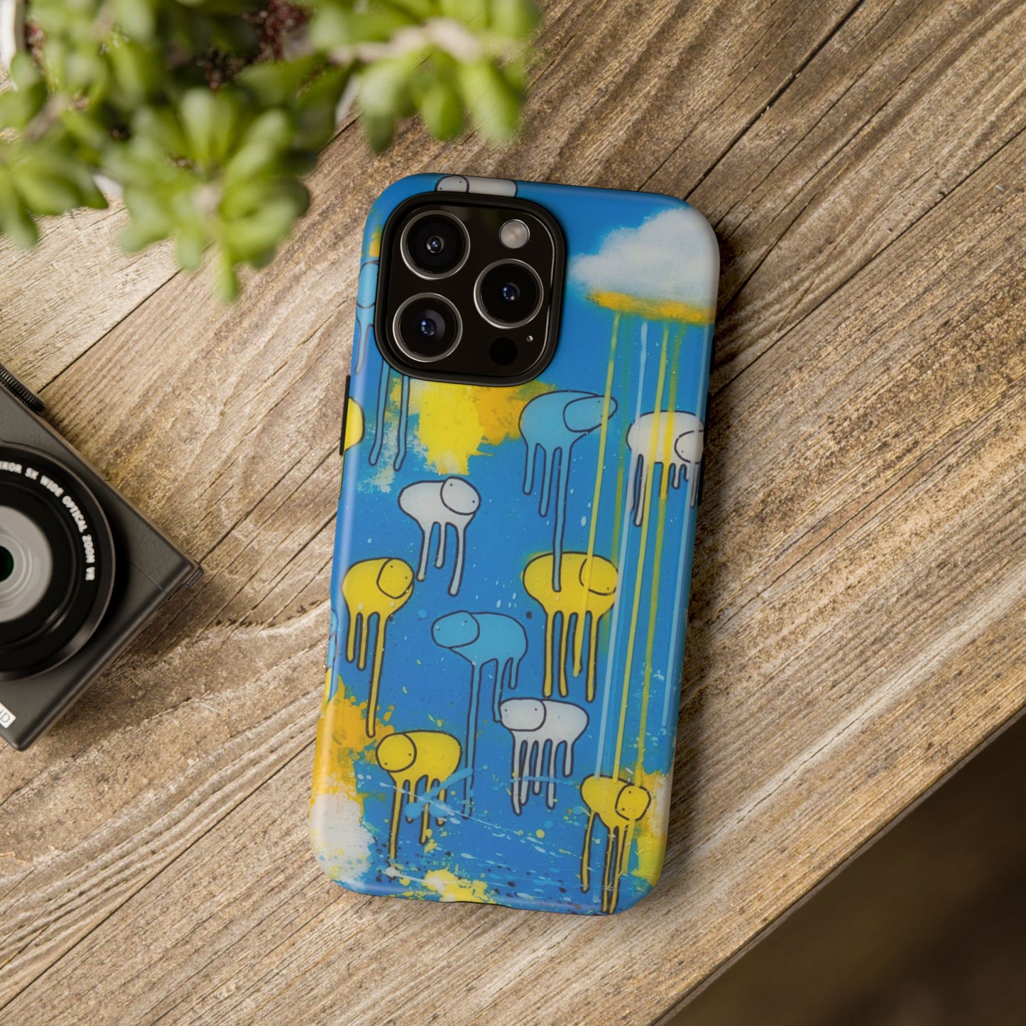RAINING COWS "I Sea Blue" Phone Case