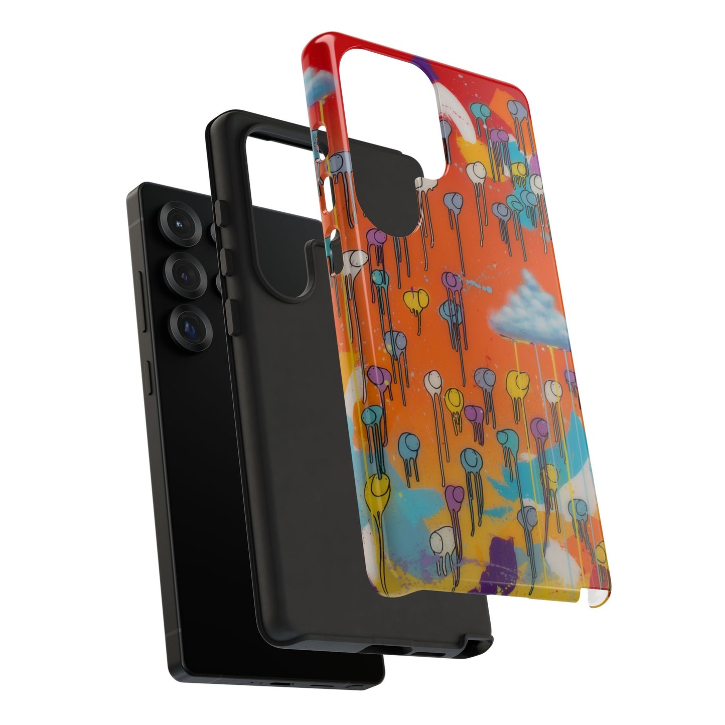 RAINING COWS "Dancing Flame" Phone Case