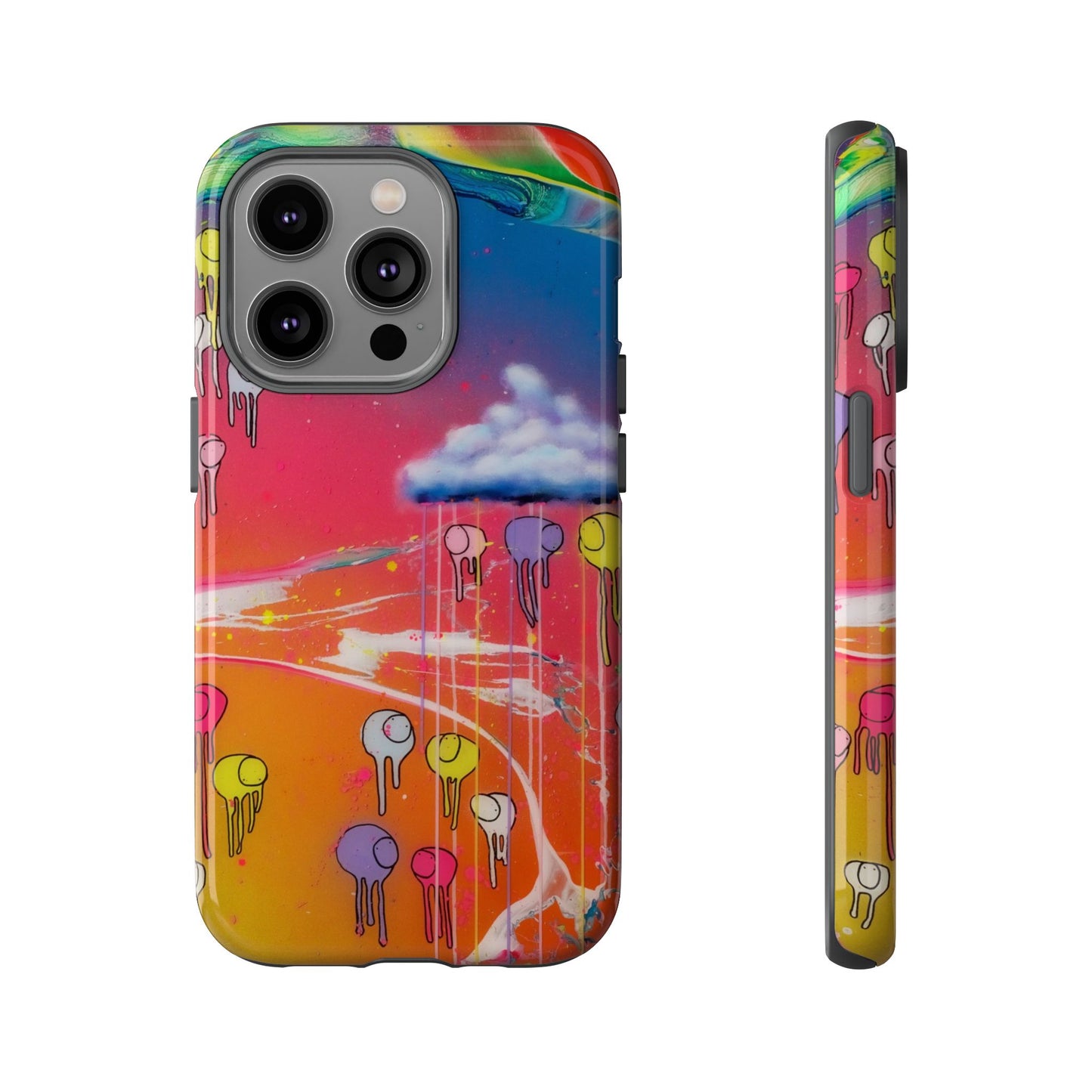 RAINING COWS "Twisted Spectrum" Phone Case