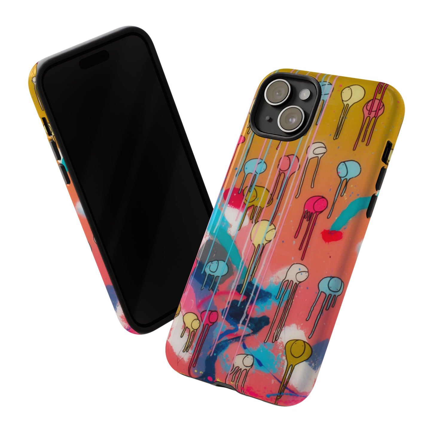 RAINING COWS "Bubble Gum Sun" Phone Case