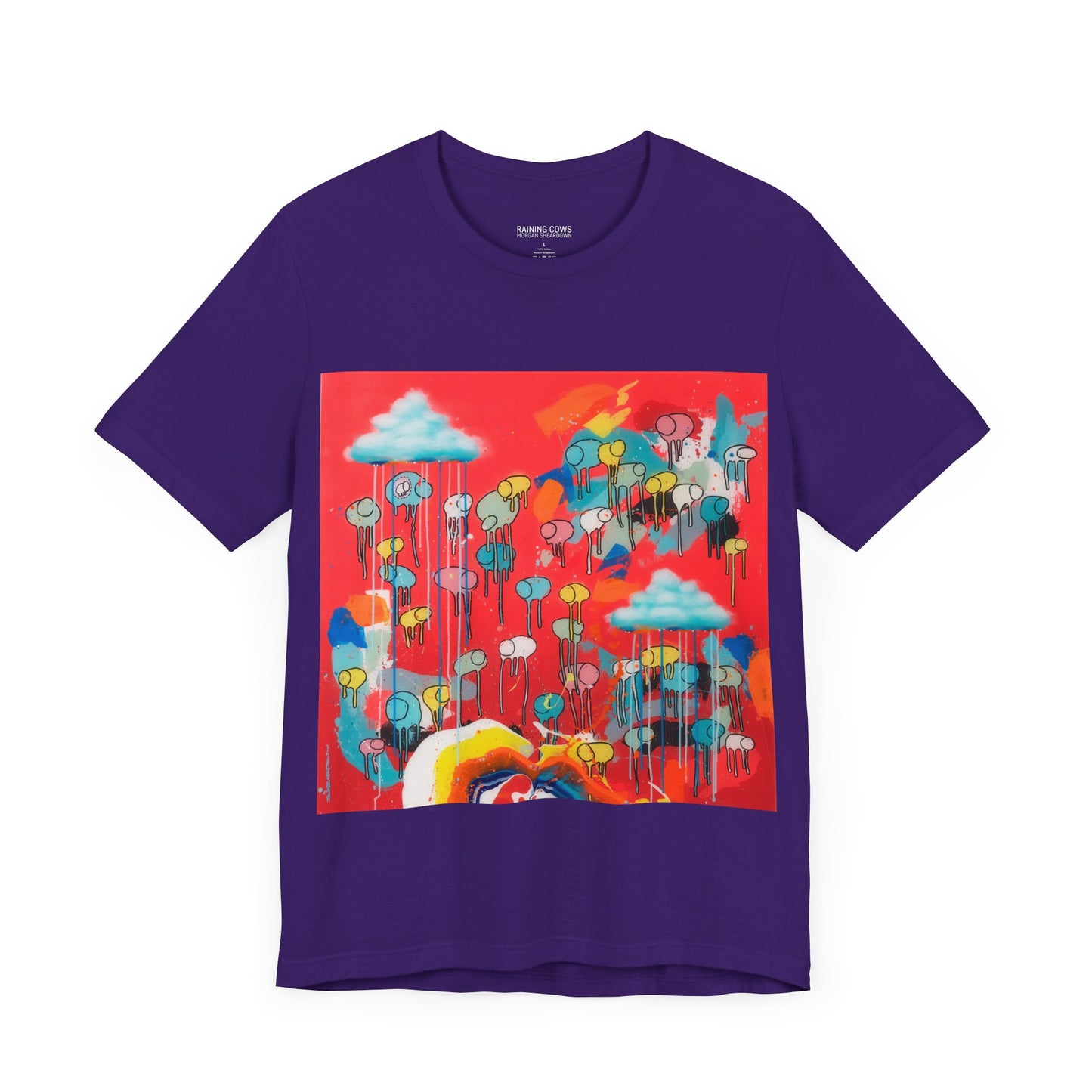 RAINING COWS "Rainbow After The Storm" T-Shirt