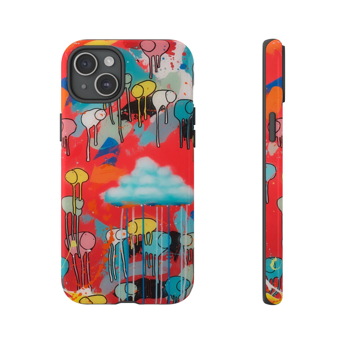 RAINING COWS "Rainbow After the Storm" Phone Case