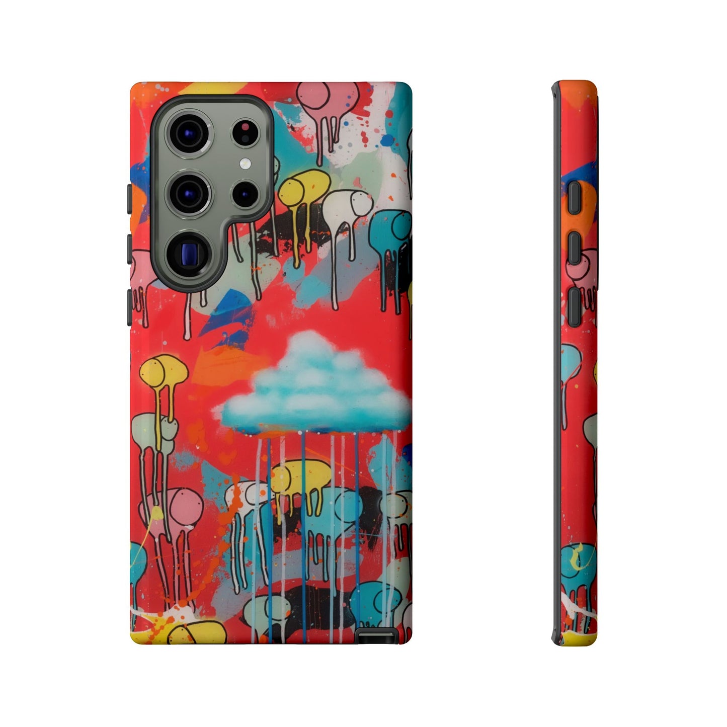 RAINING COWS "Rainbow After the Storm" Phone Case