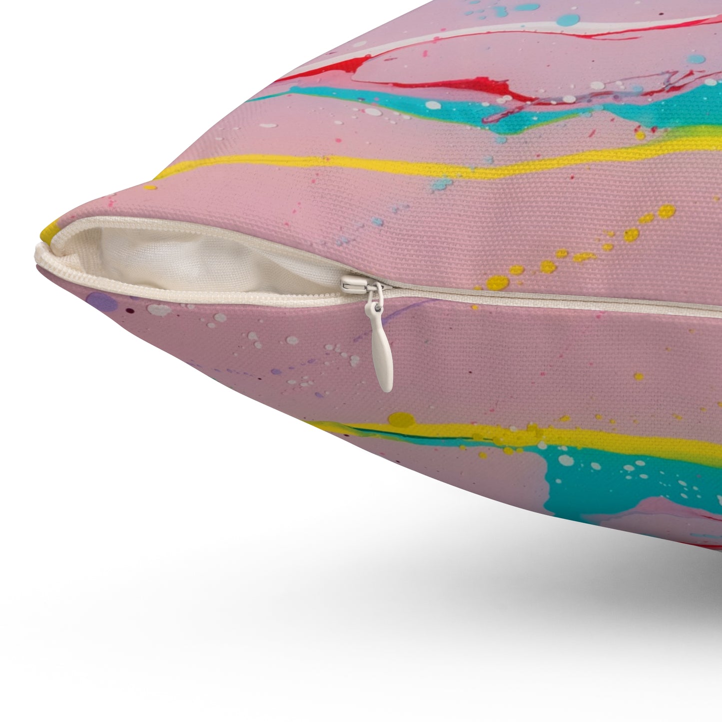 RAINING COWS "Martini Twist" LARGE Square Pillow
