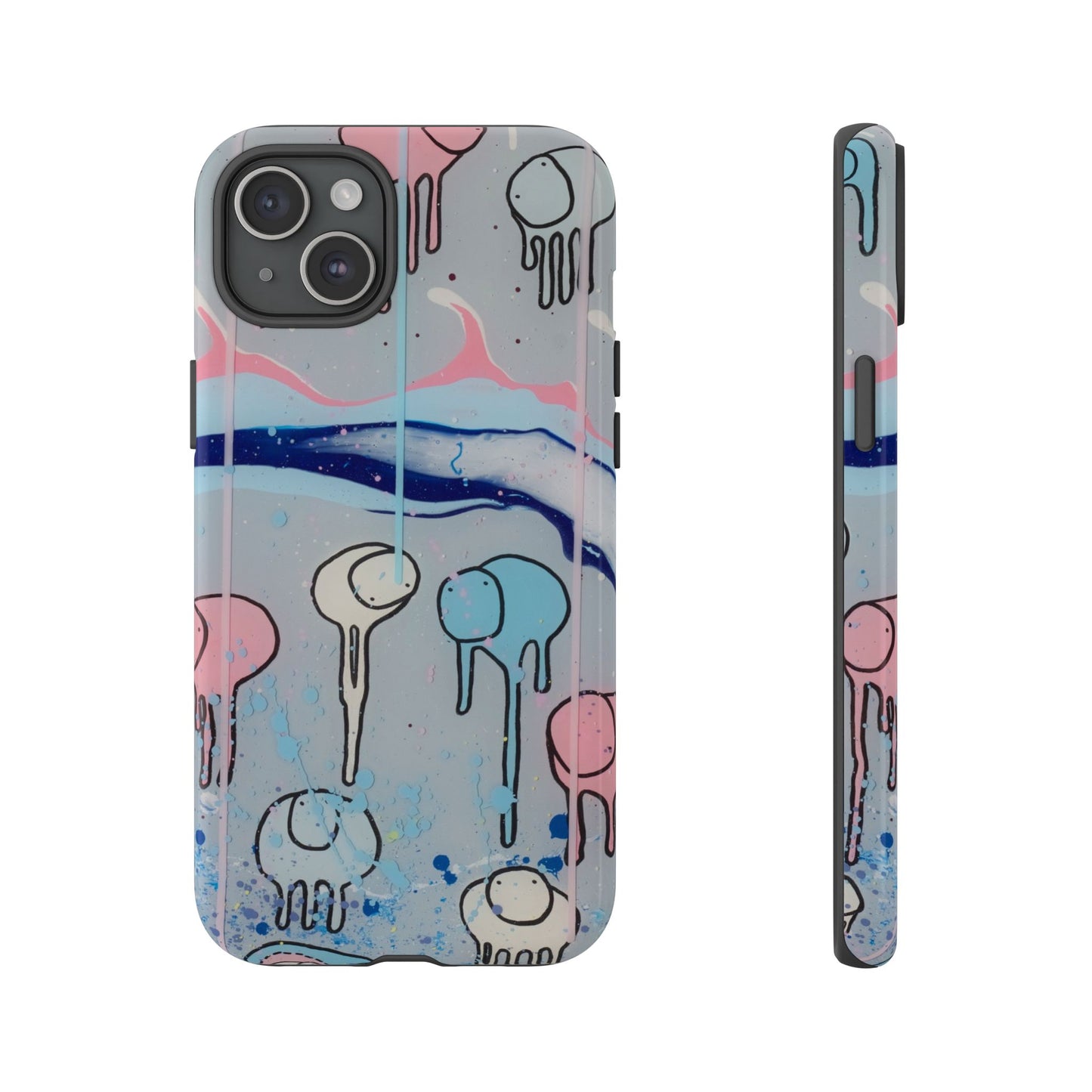 RAINING COWS "Silver Surfer" Phone Case