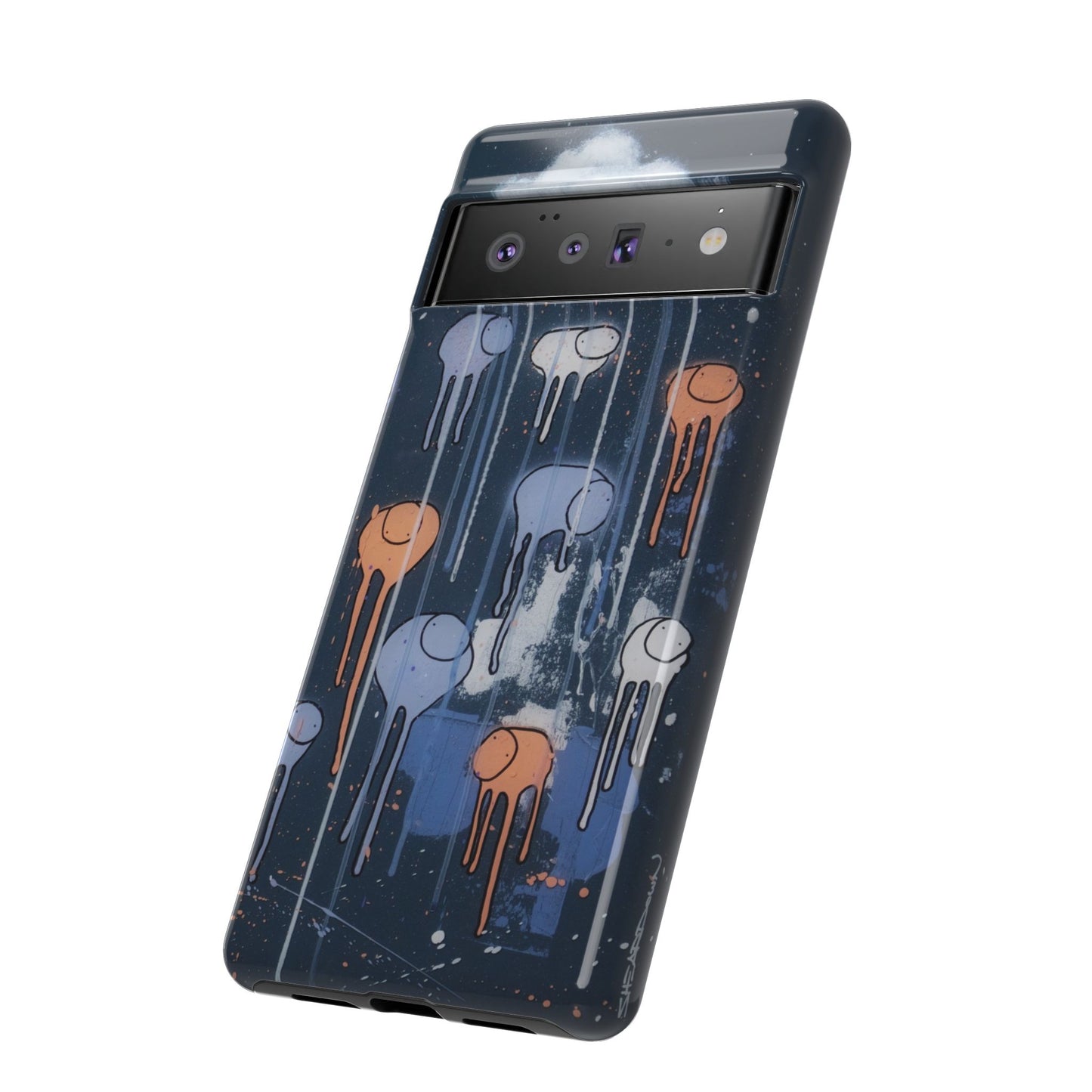 RAINING COWS "Midnight Symphony" Phone Case