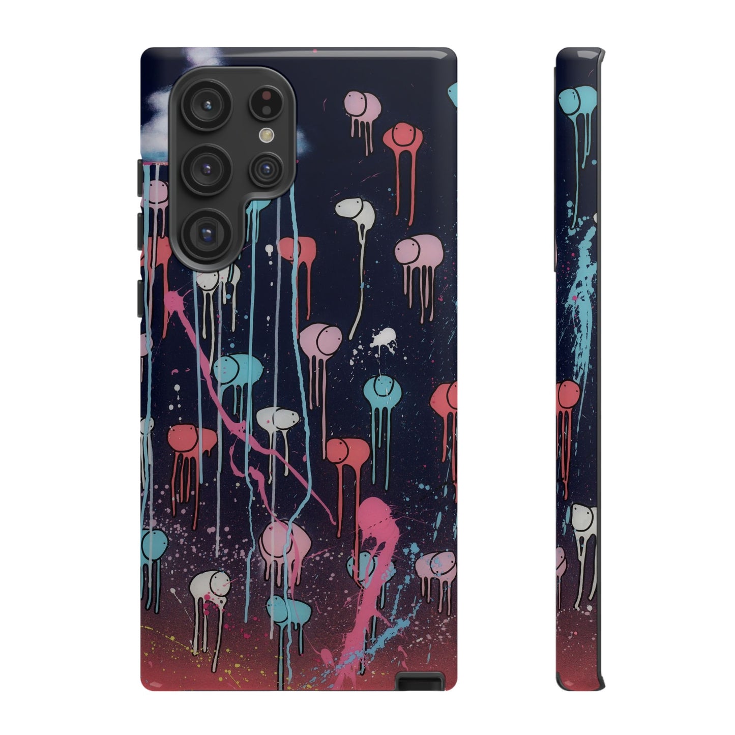 RAINING COWS "Pink Lightning" Phone Case