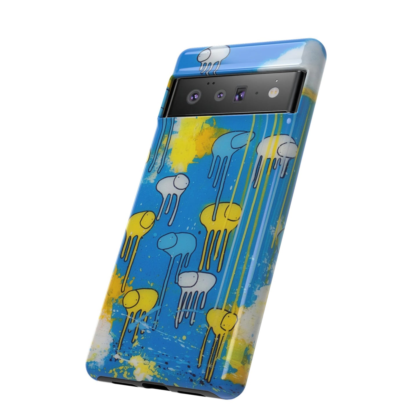 RAINING COWS "I Sea Blue" Phone Case