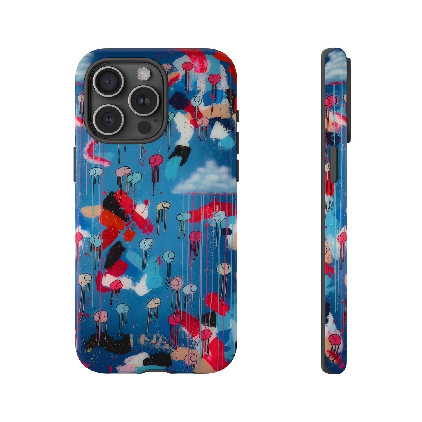 RAINING COWS "Magenta's Stream" Phone Case