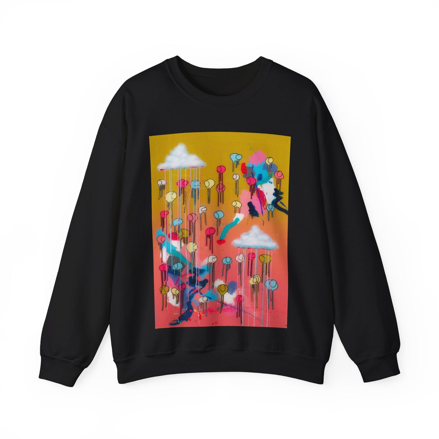 RAINING COWS "Bubble Gum Sun" Sweatshirt